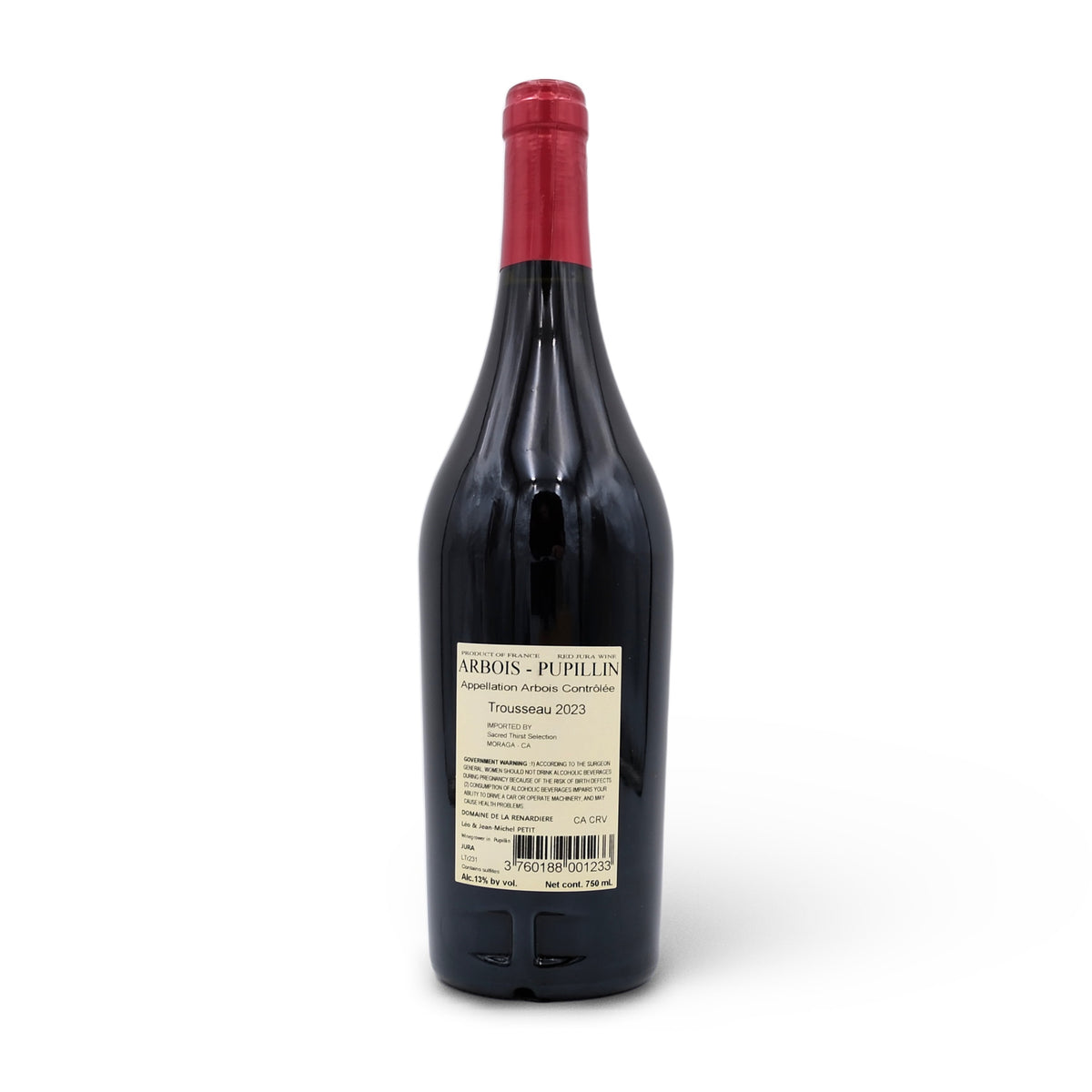 2023 Domaine de la Renardière Trousseau 750mL