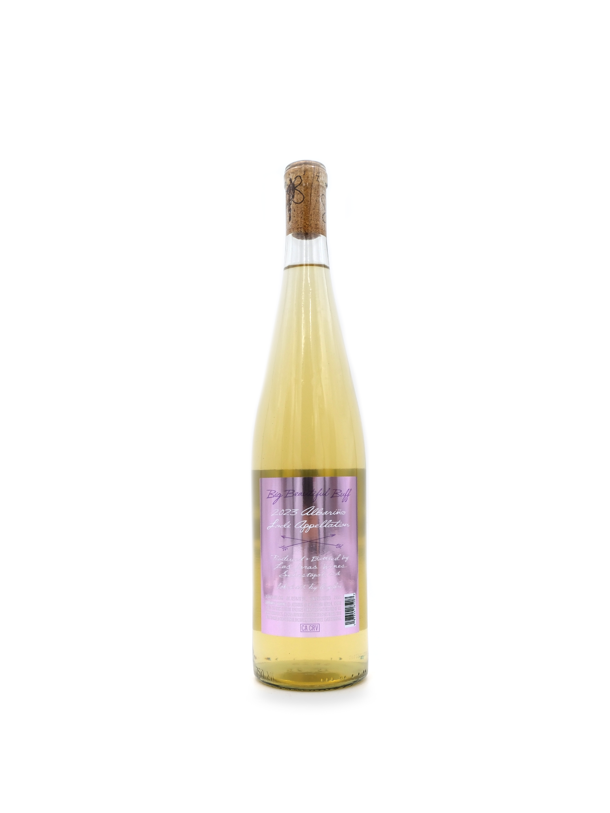 2023 Las Jaras Wines 'Big Beautiful Buff' Lodi Albariño 750mL