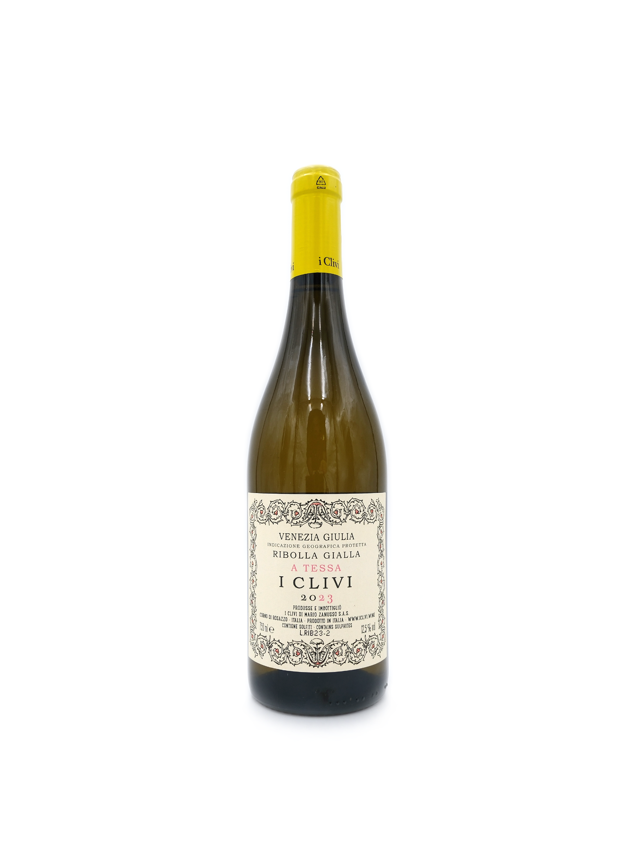2023 i Clivi Ribolla Gialla 'A Tessa' 750mL