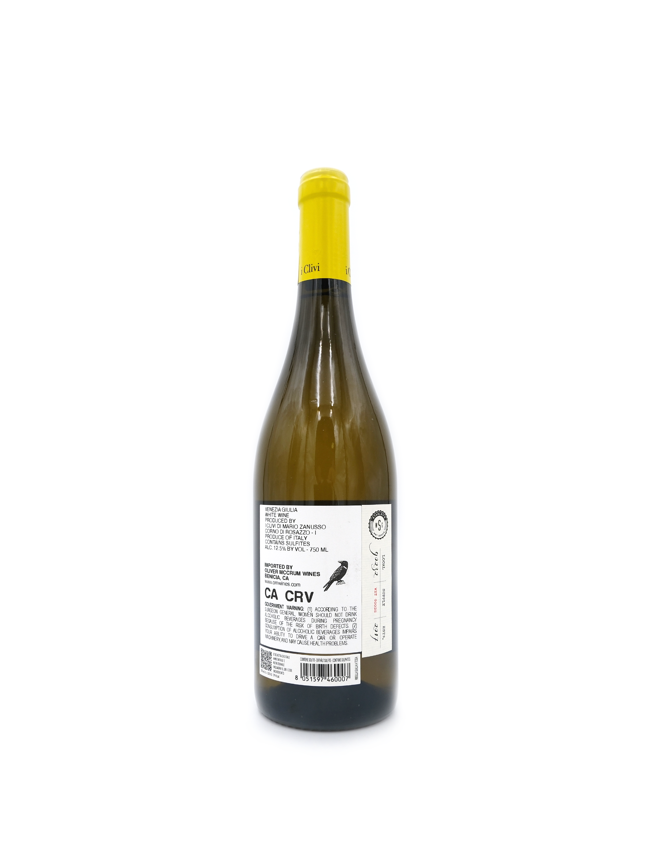 2023 i Clivi Ribolla Gialla 'A Tessa' 750mL