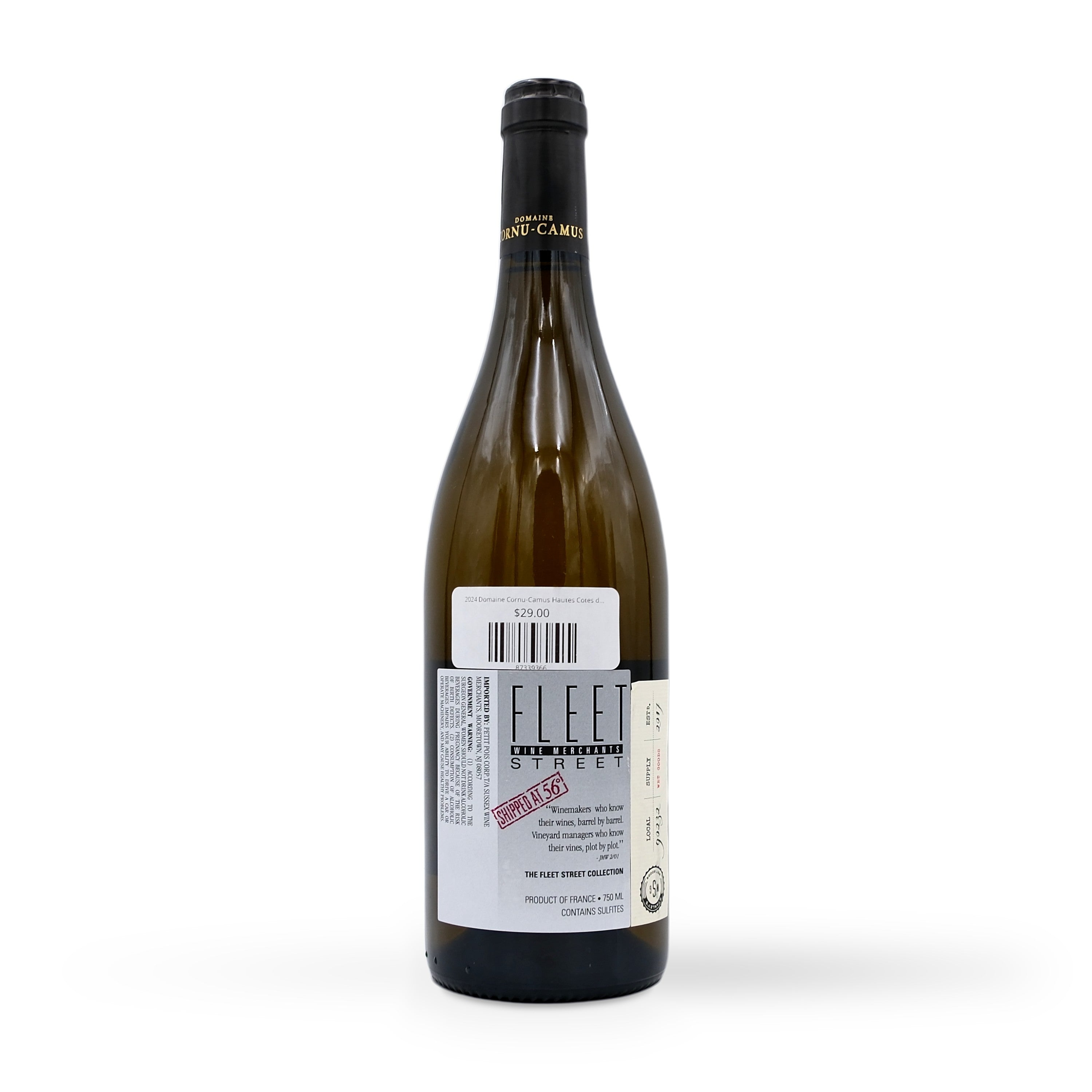 2024 Domaine Cornu-Camus Hautes Cotes de Nuits Blanc 750mL