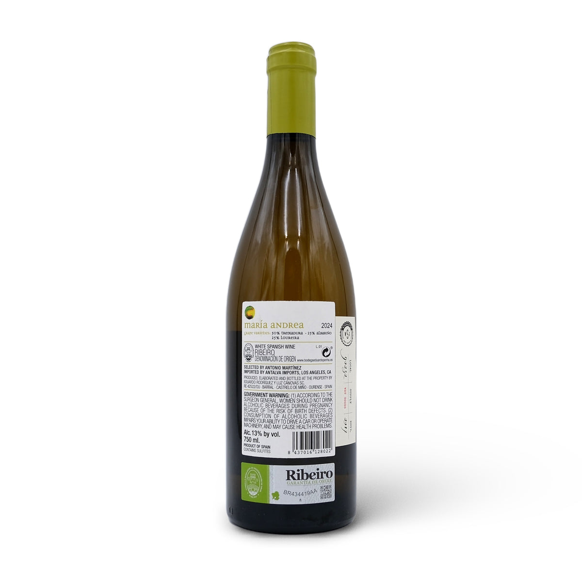 2024 María Andrea Ribeiro Blanco 750mL