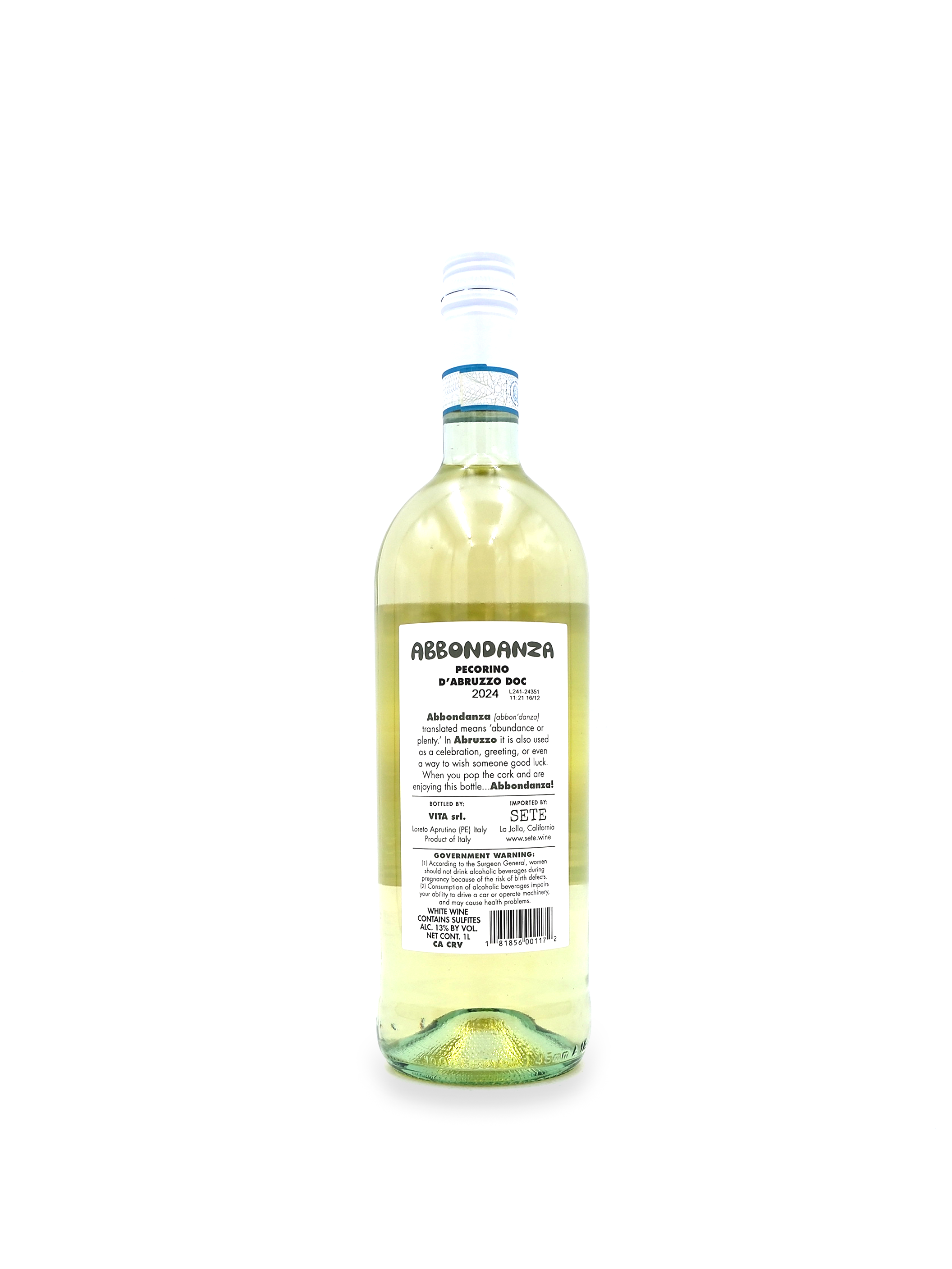 2024 Abbondanza White 1L
