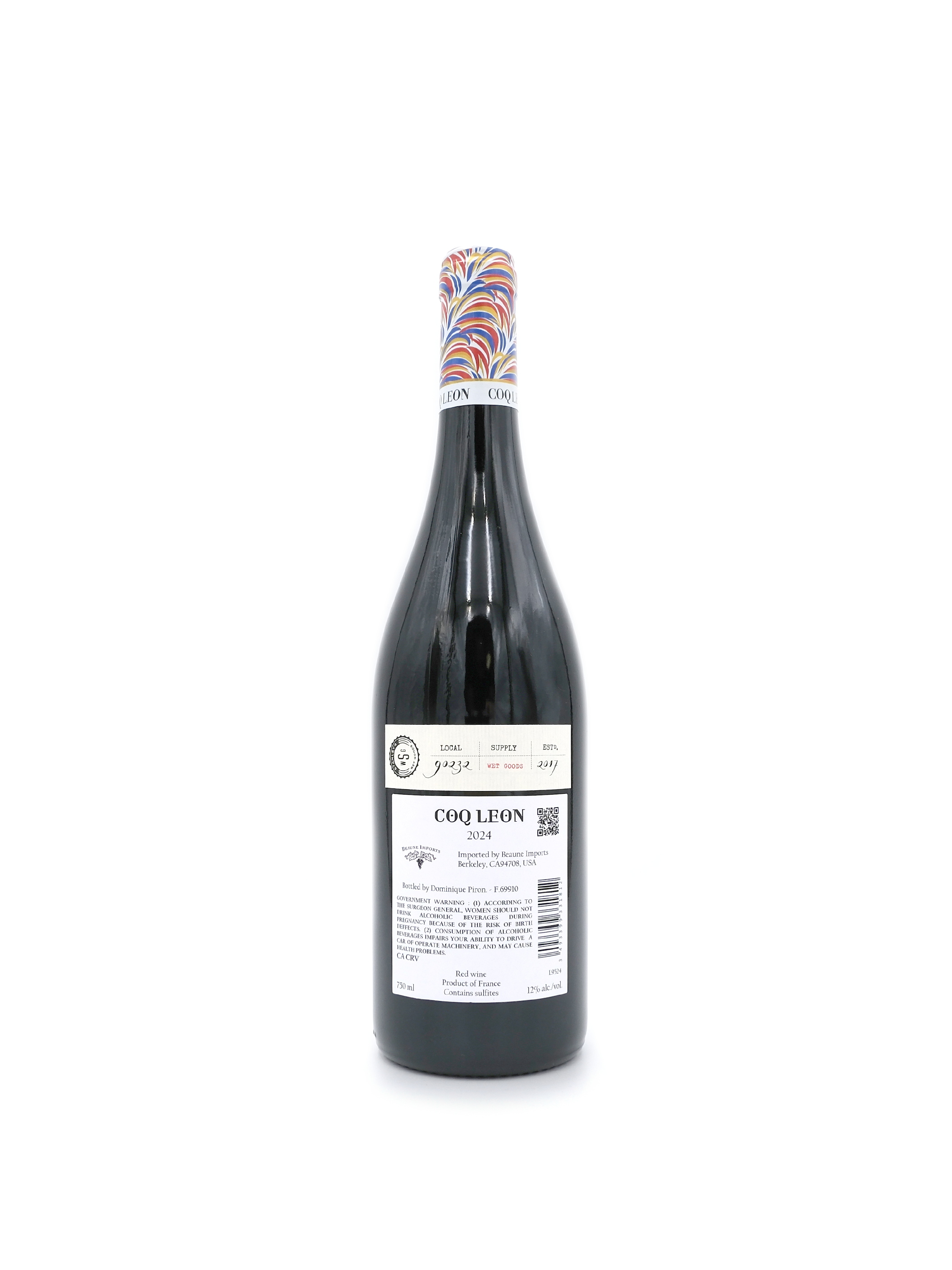 2024 Dominique Piron 'Coq Leon' 750mL
