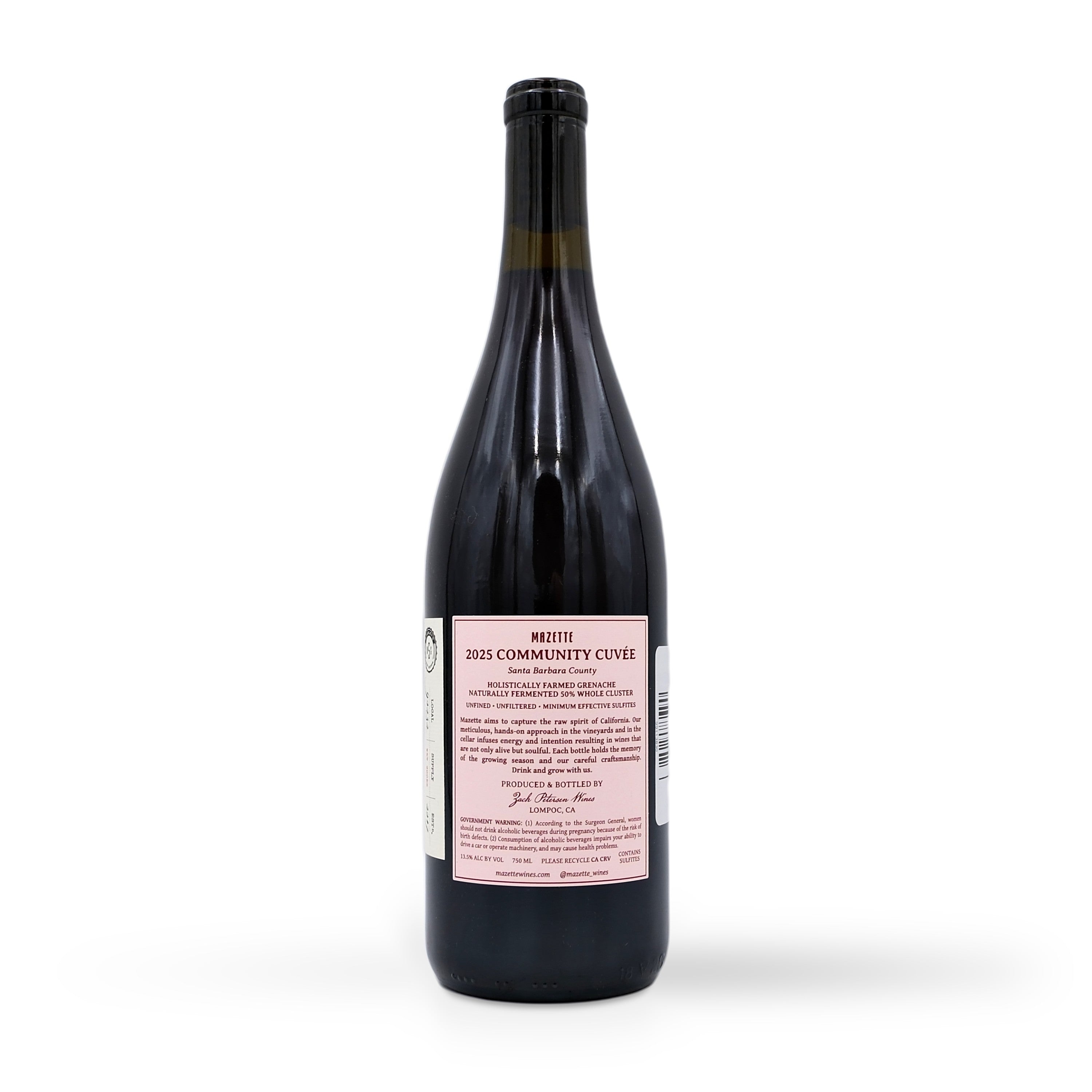 2025 Mazette Wines 'Community Cuvée' Grenache 750mL