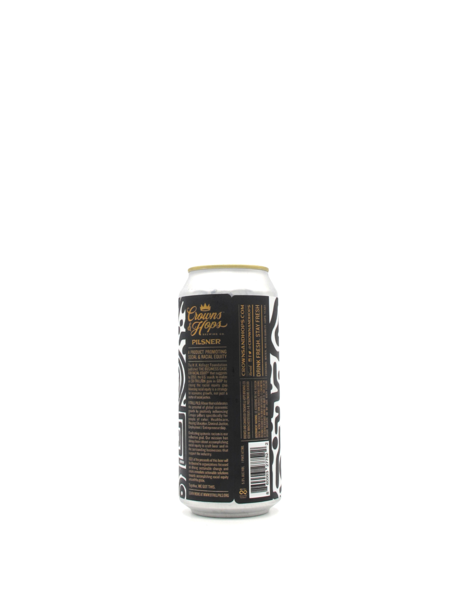 Crowns & Hops 8 Trill Pils 16oz