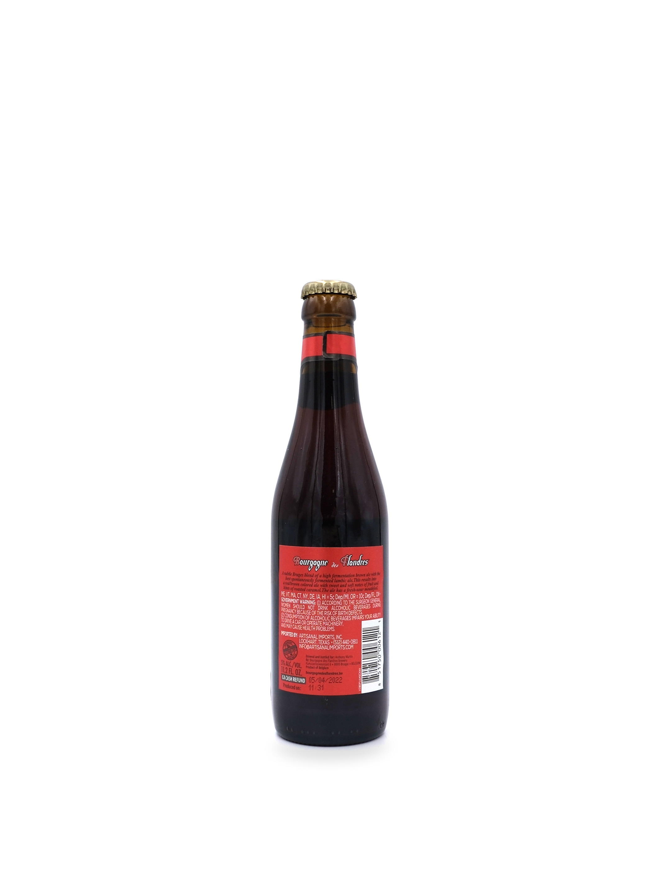 Bourgogne des Flandres Flemish Red Ale 11.2 oz