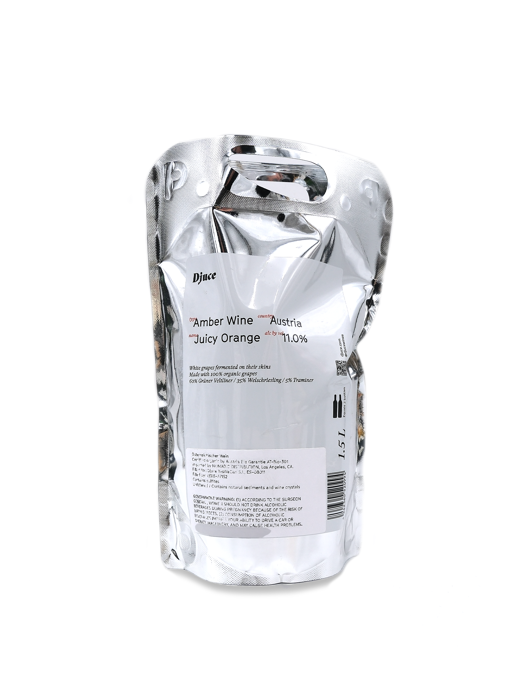 Djuce 'Juicy Orange' Pouch 1.5L