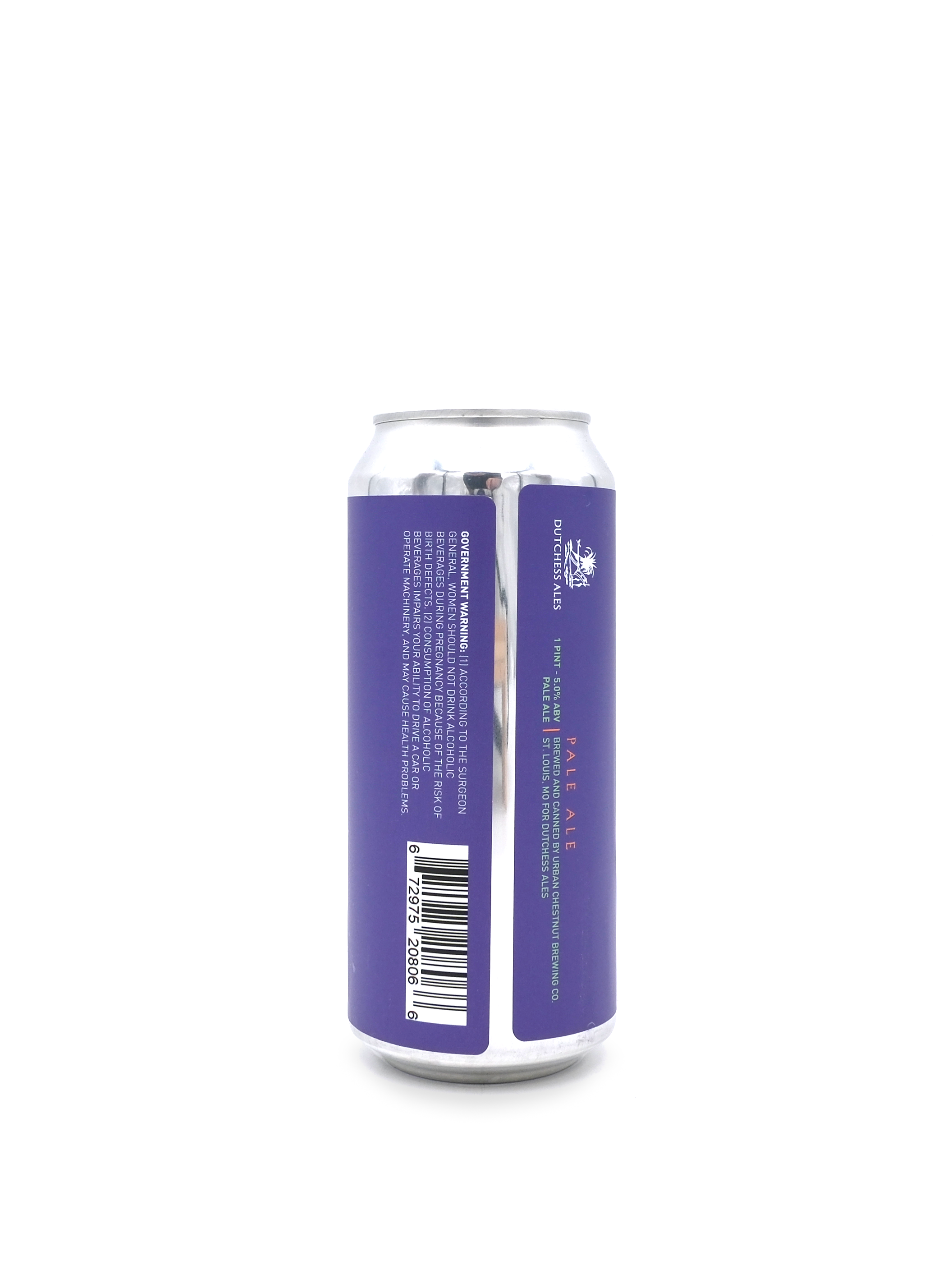 Dutchess Ales Vale Pale Ale 16oz