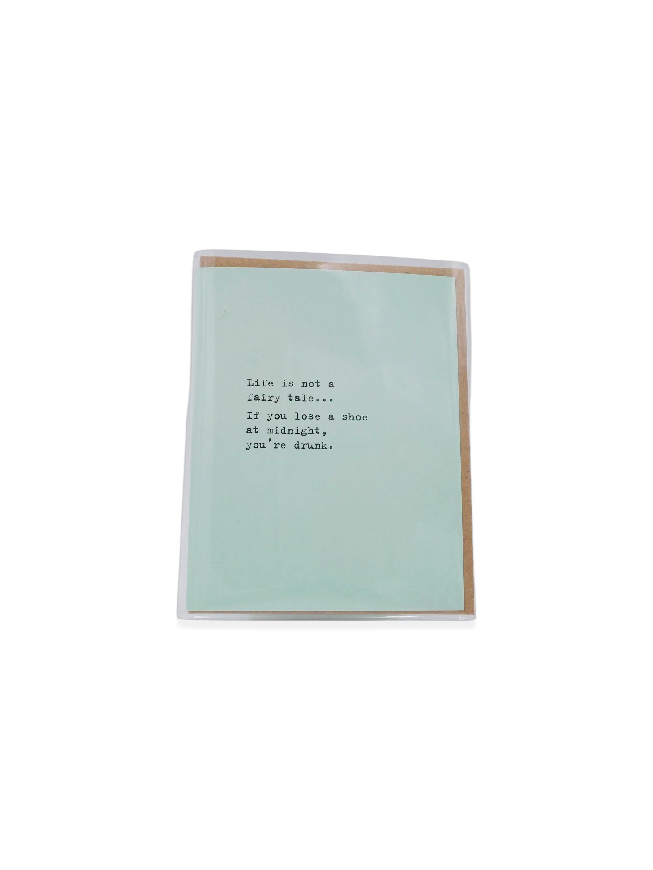 Fairy Tale Drunk Funny Everyday Greeting Card