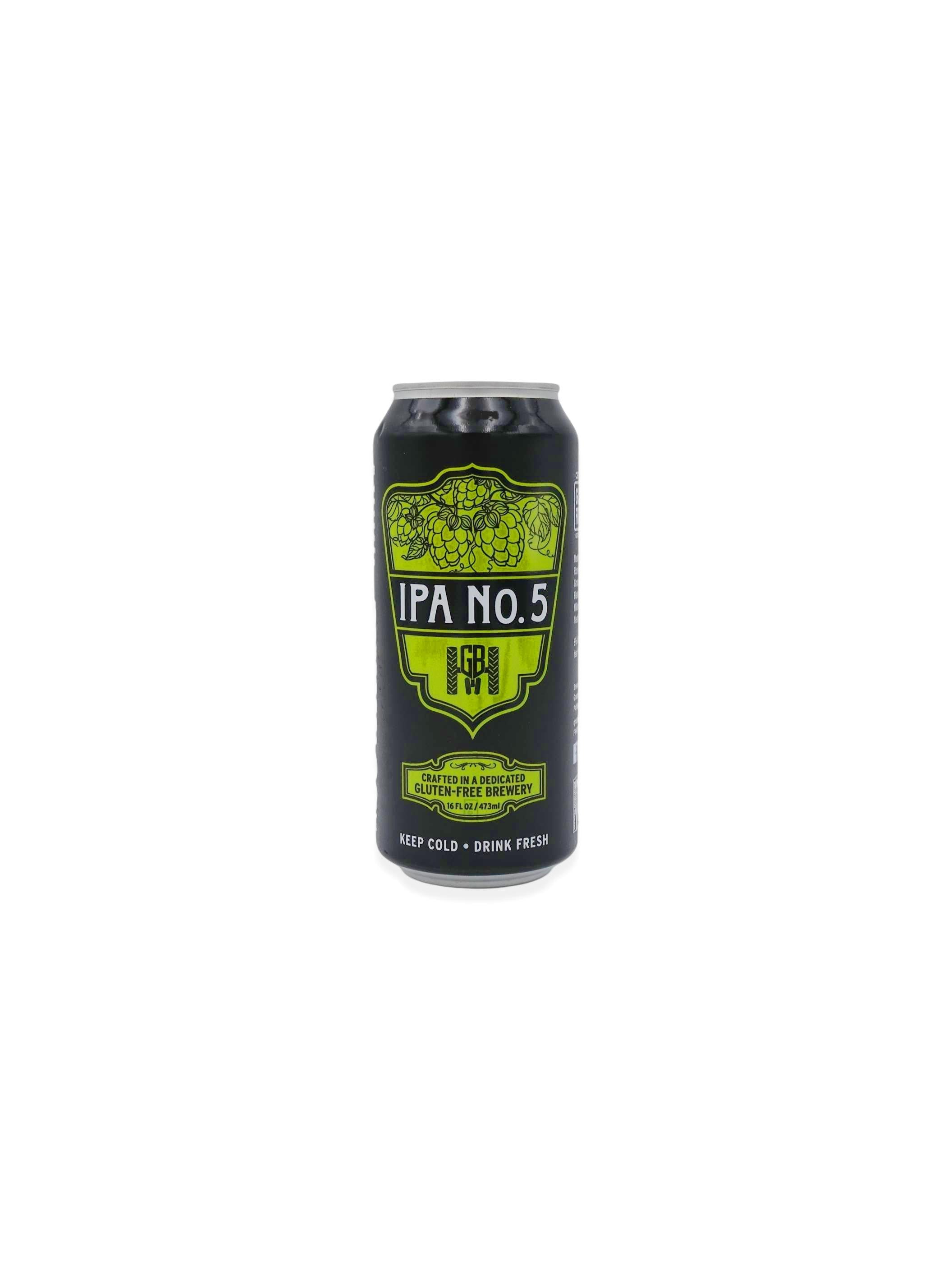 Ground Breaker Brewing IPA No. 5 Gluten Free IPA 16oz