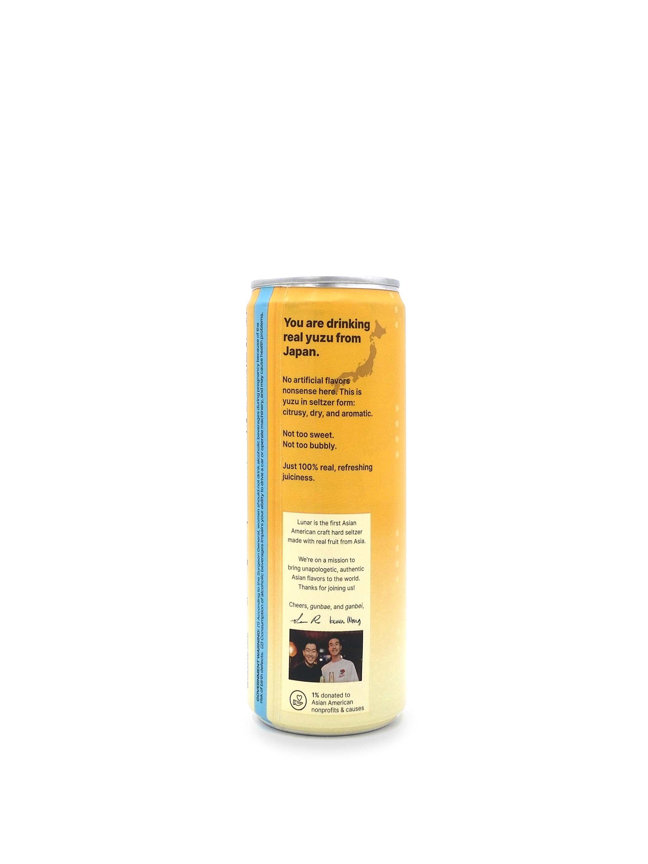 Lunar Yuzu Hard Seltzer 12oz