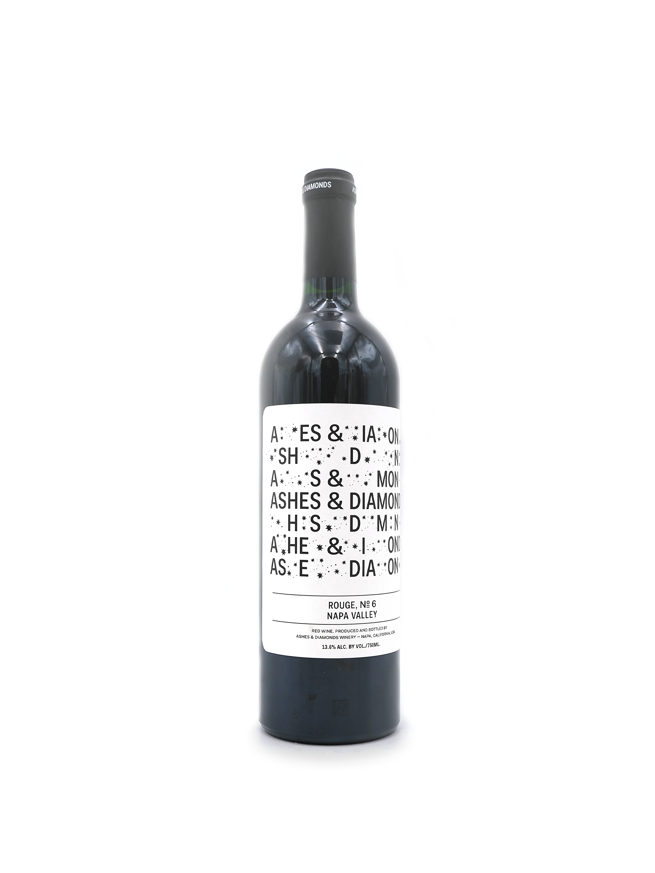 NV Ashes & Diamonds Rouge No. 6 Red Blend 750ml