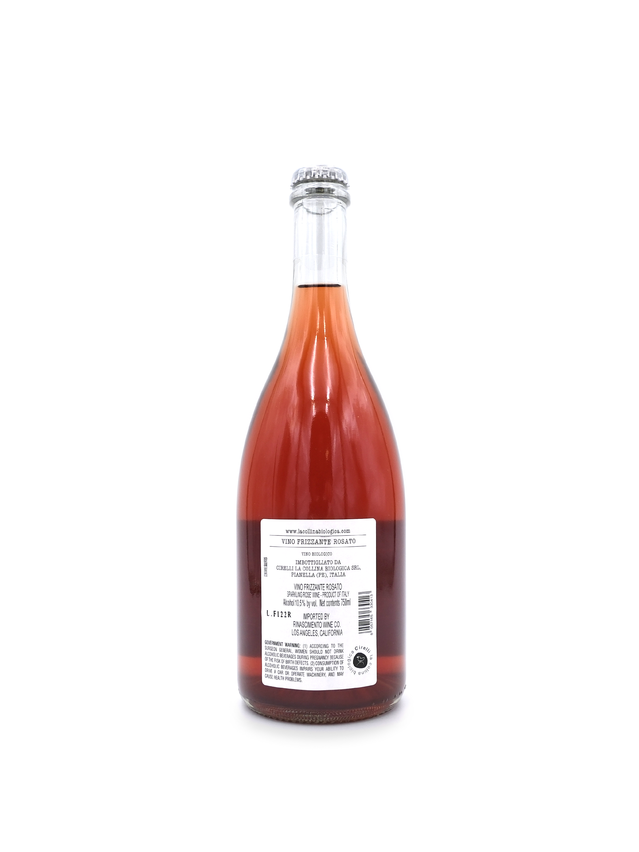 NV Cirelli Frizzante 'Anarchy' Rosato 750mL