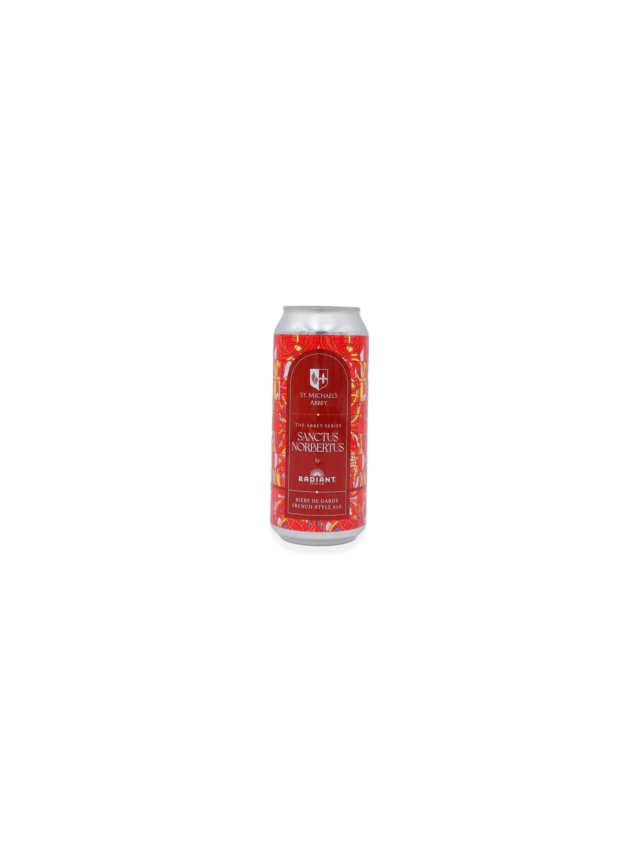 Radiant Beer Co. 'Sanctus Norbertus' Bière de Garde Strong Pale Ale 16oz