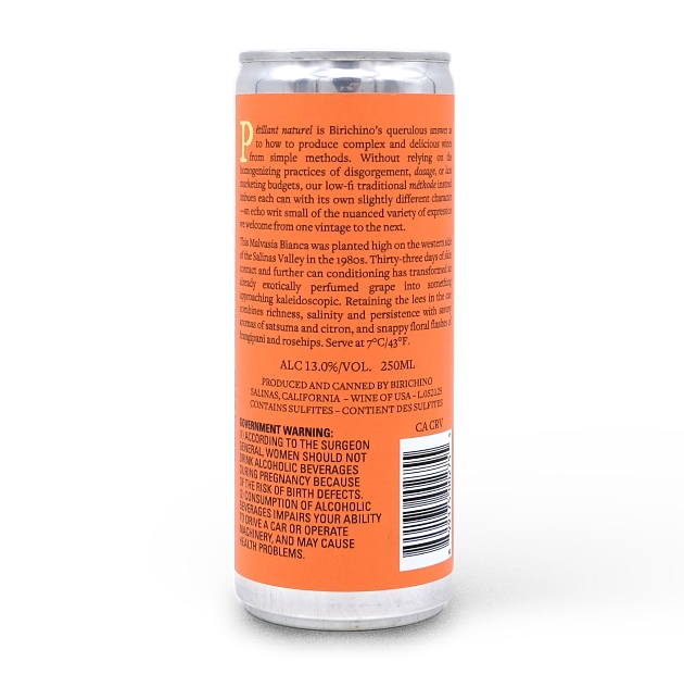 2023 Birichino Malvasia Skin Contact Pet Nat Can 250ml