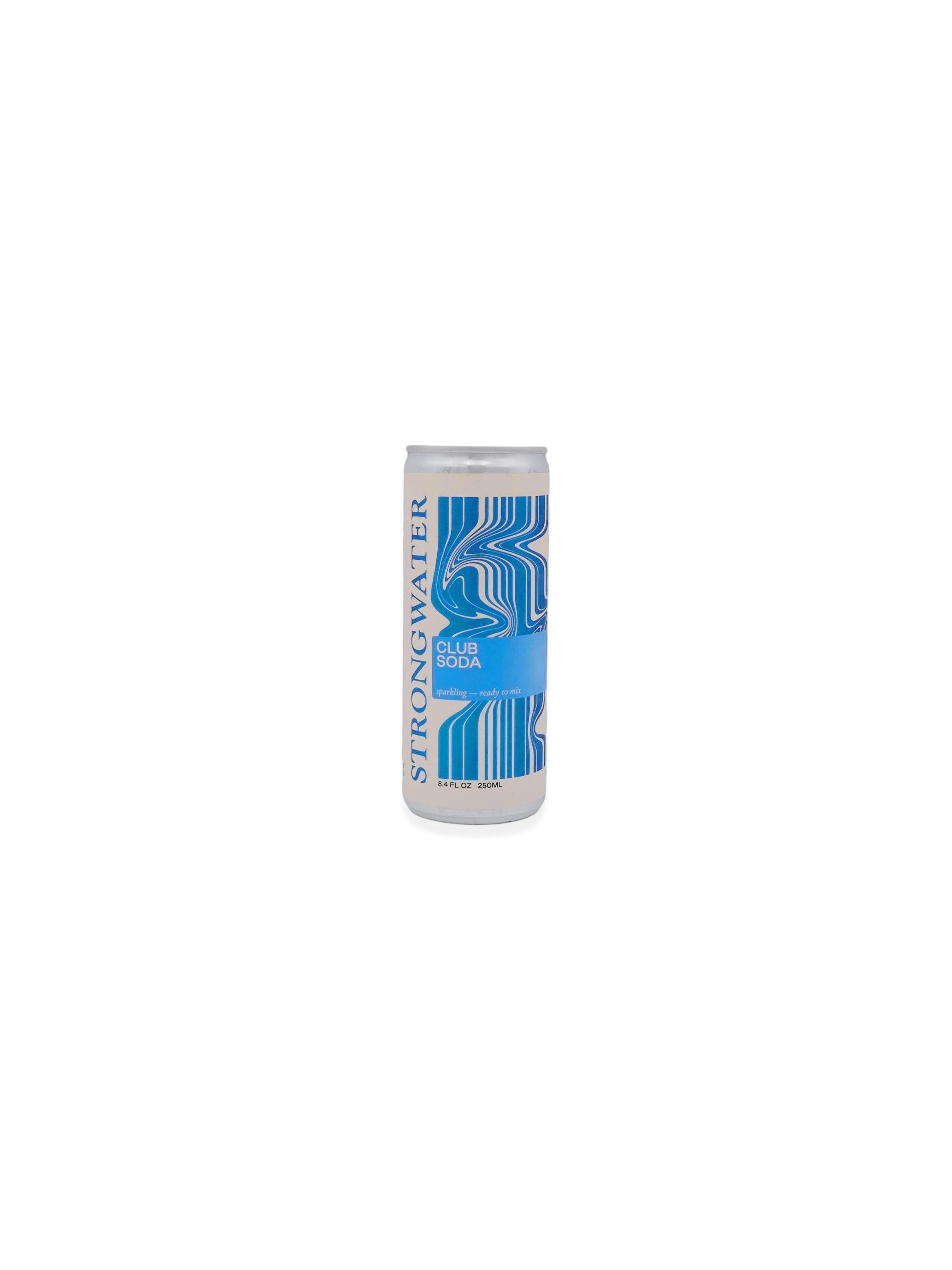 Strongwater Club Soda Can 250mL