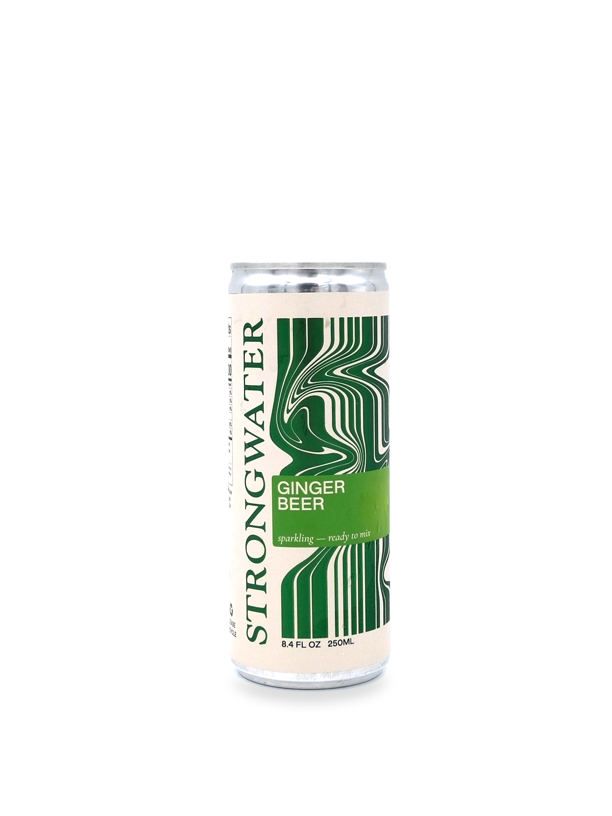 Strongwater Ginger Beer Soda Can 250mL