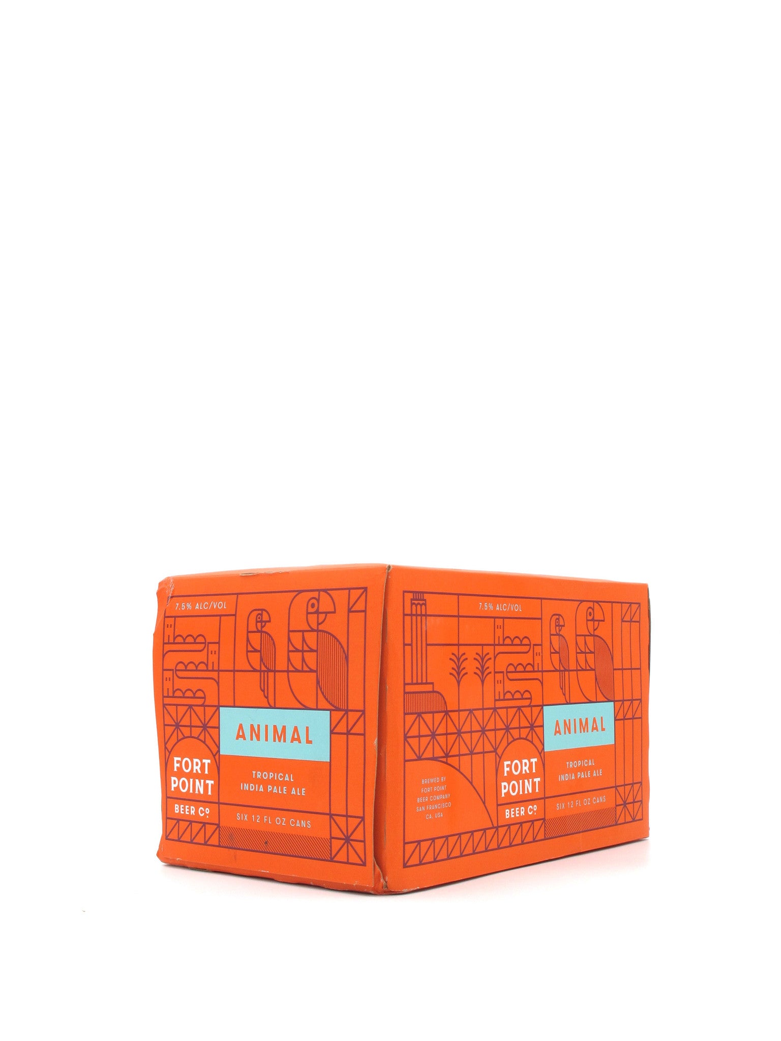 Fort Point Beer Co. Animal Tropical IPA 12oz 6pk