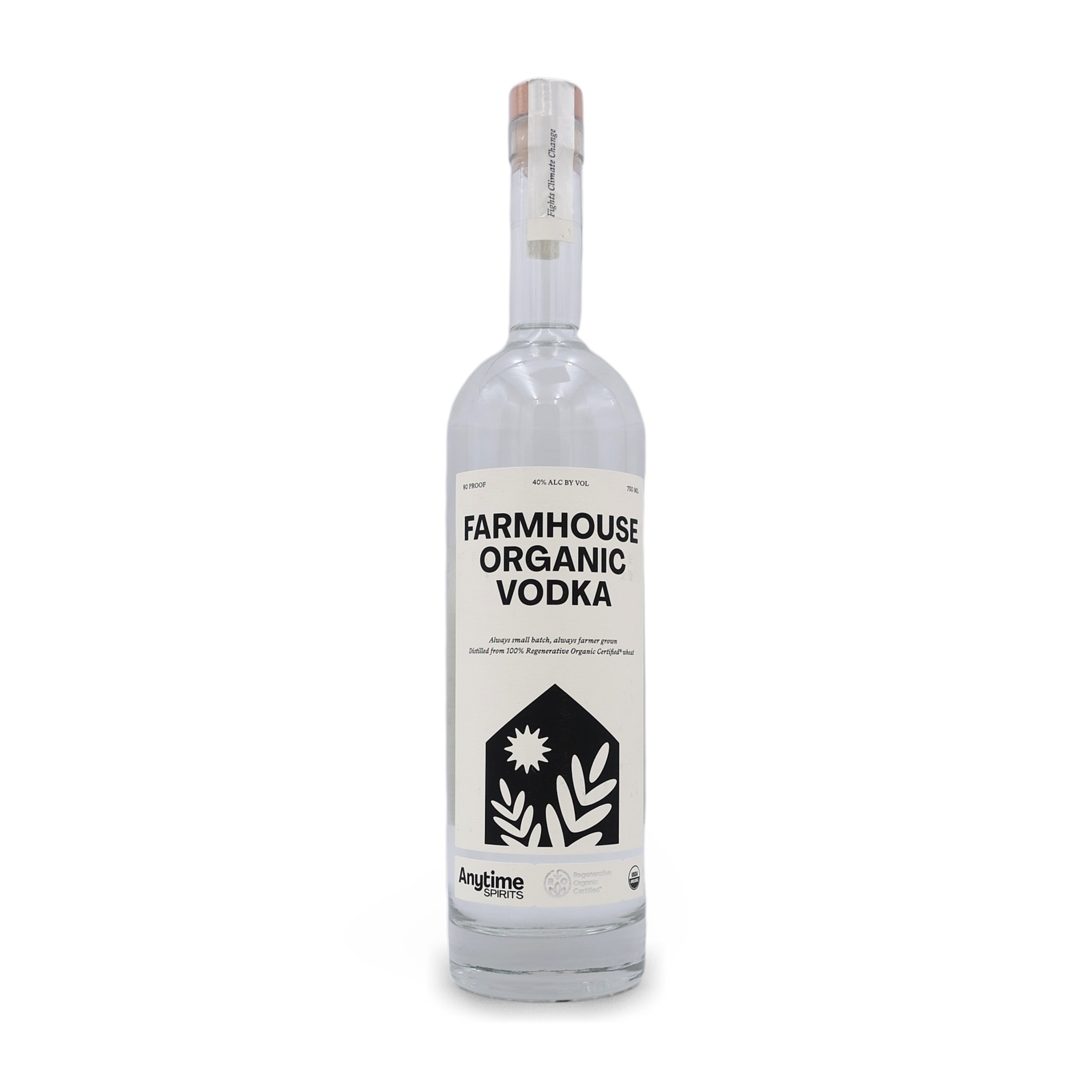 Anytime Farmhouse Certified Regenerative Organic Vodka 750mL