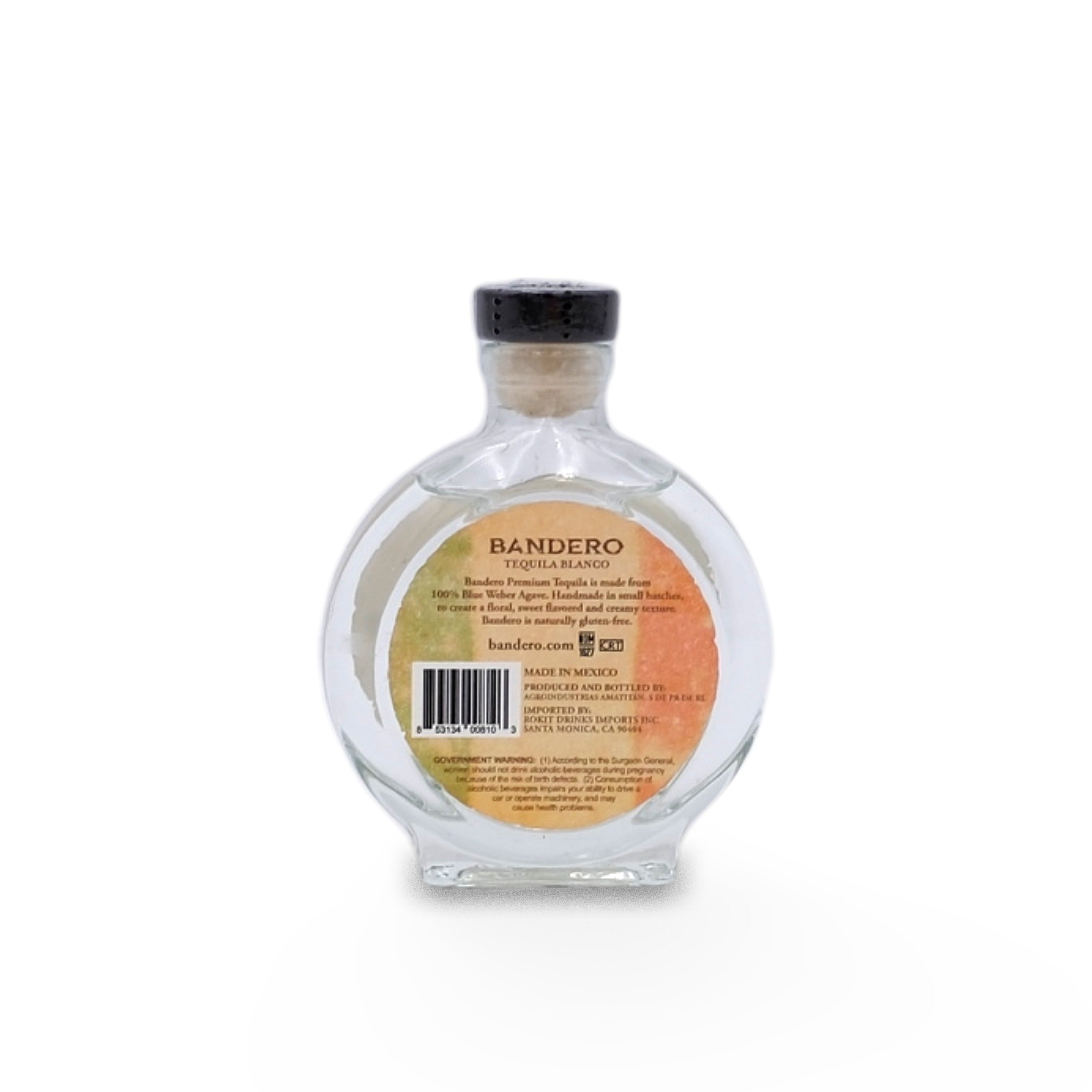 Bandero Premium Tequila Blanco 50mL