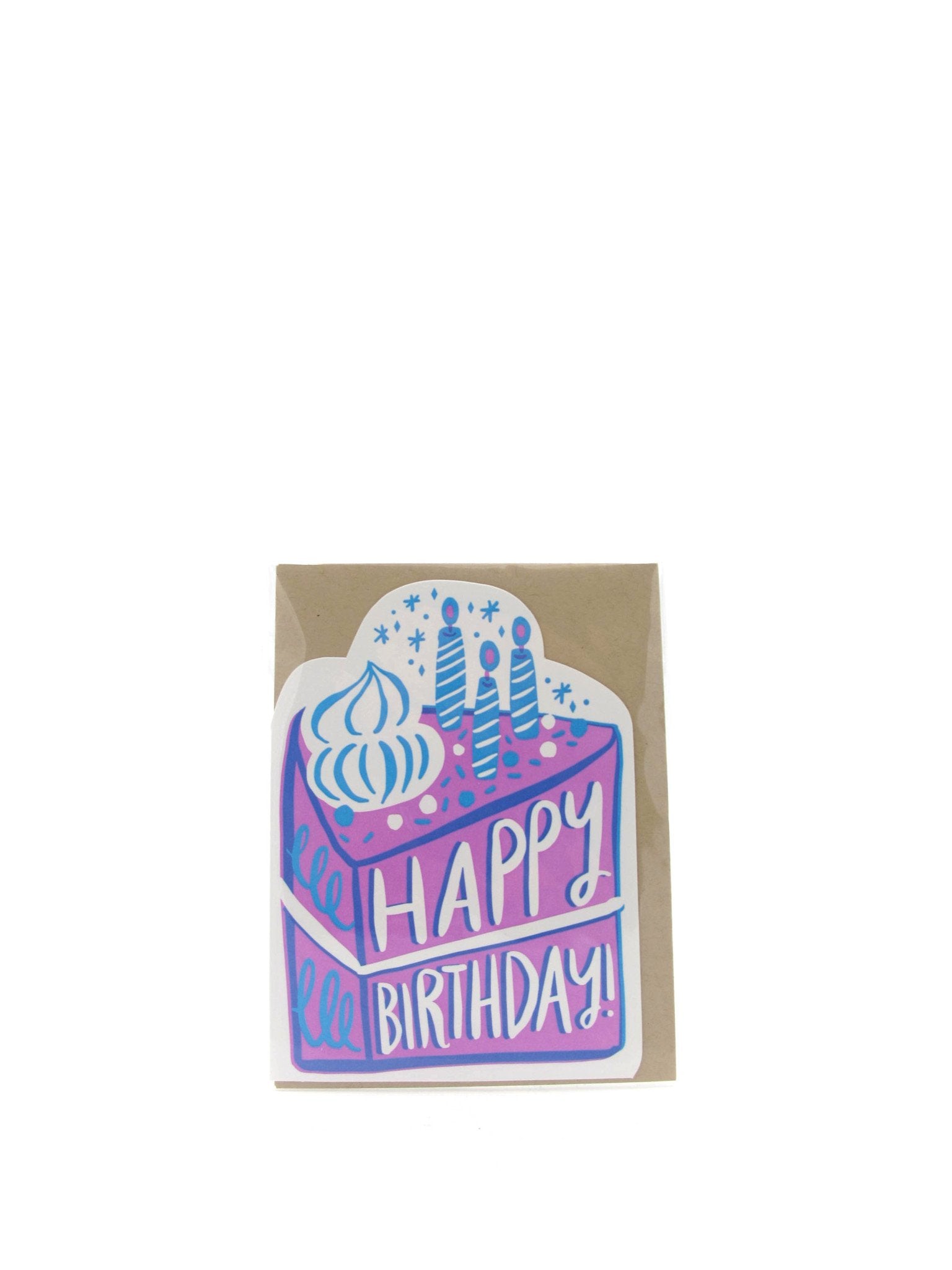 Birthday Cake Egg Press Greeting Card