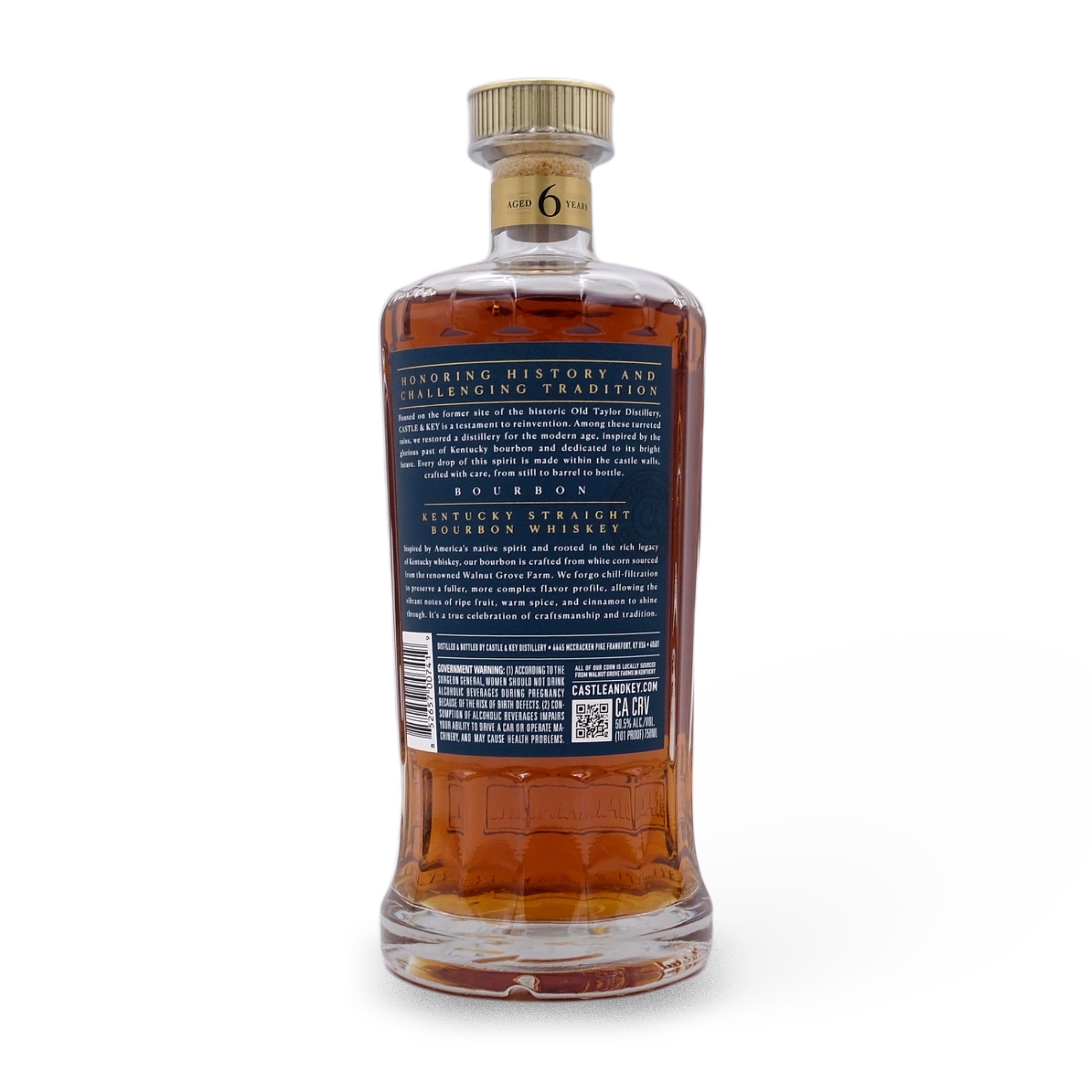 Castle & Key Distillery 'Small Batch' Straight Bourbon Whiskey 750ml