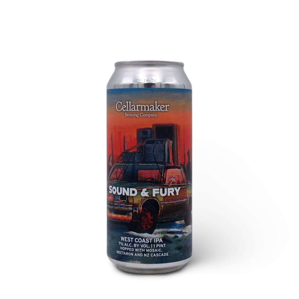 Cellarmaker 'Sound & Fury' WC IPA 16oz