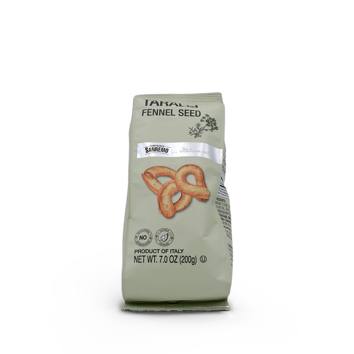 Co. Sanremo Fennel Seed Taralli 200g/7oz