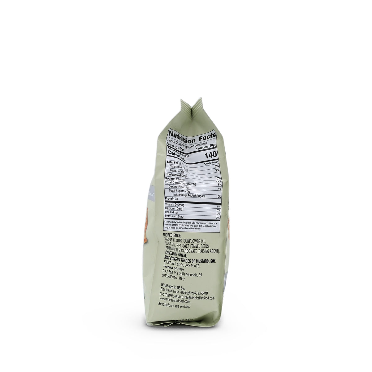 Co. Sanremo Fennel Seed Taralli 200g/7oz