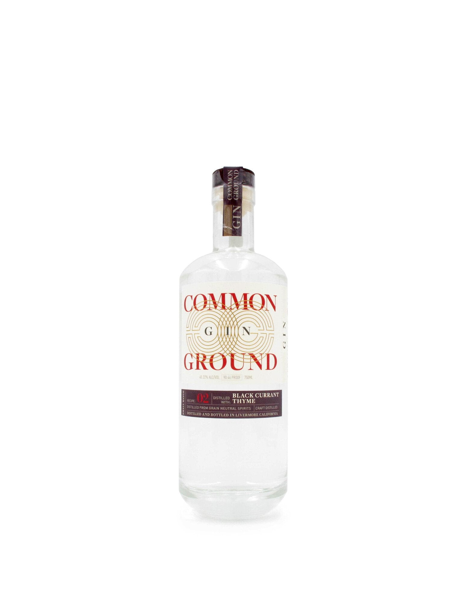 Common Ground Blackcurrant & Thyme Gin 750ml