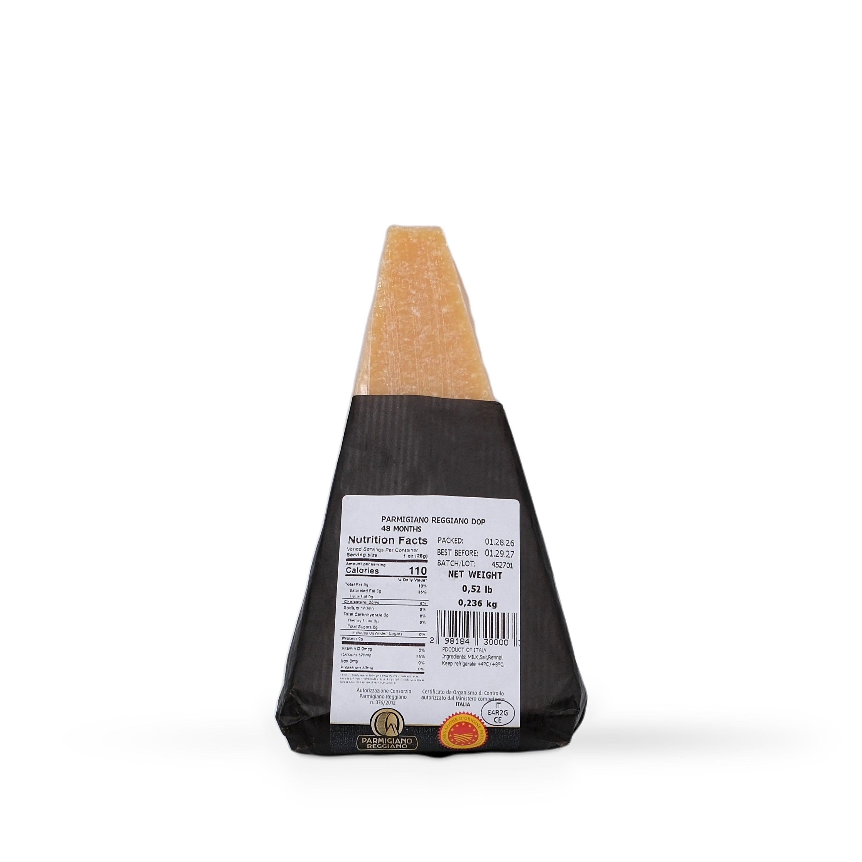 Gennari Reggiano DOP Aged 48 Months 9oz