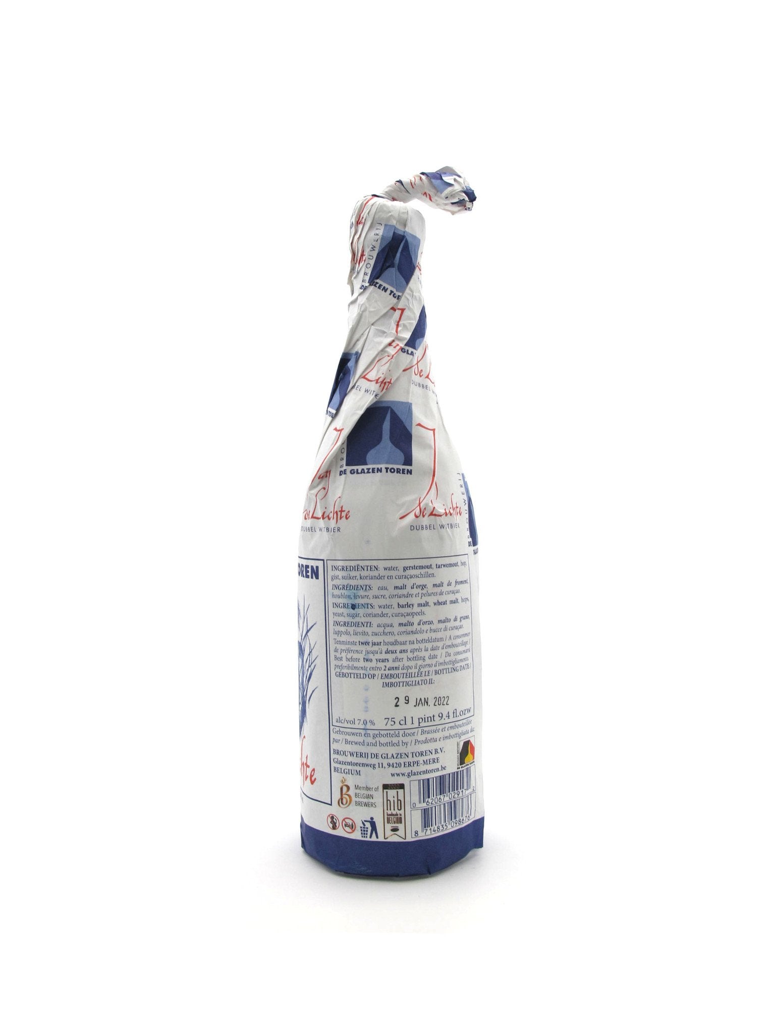 Glazen Toren Jan De Lichte 750ml