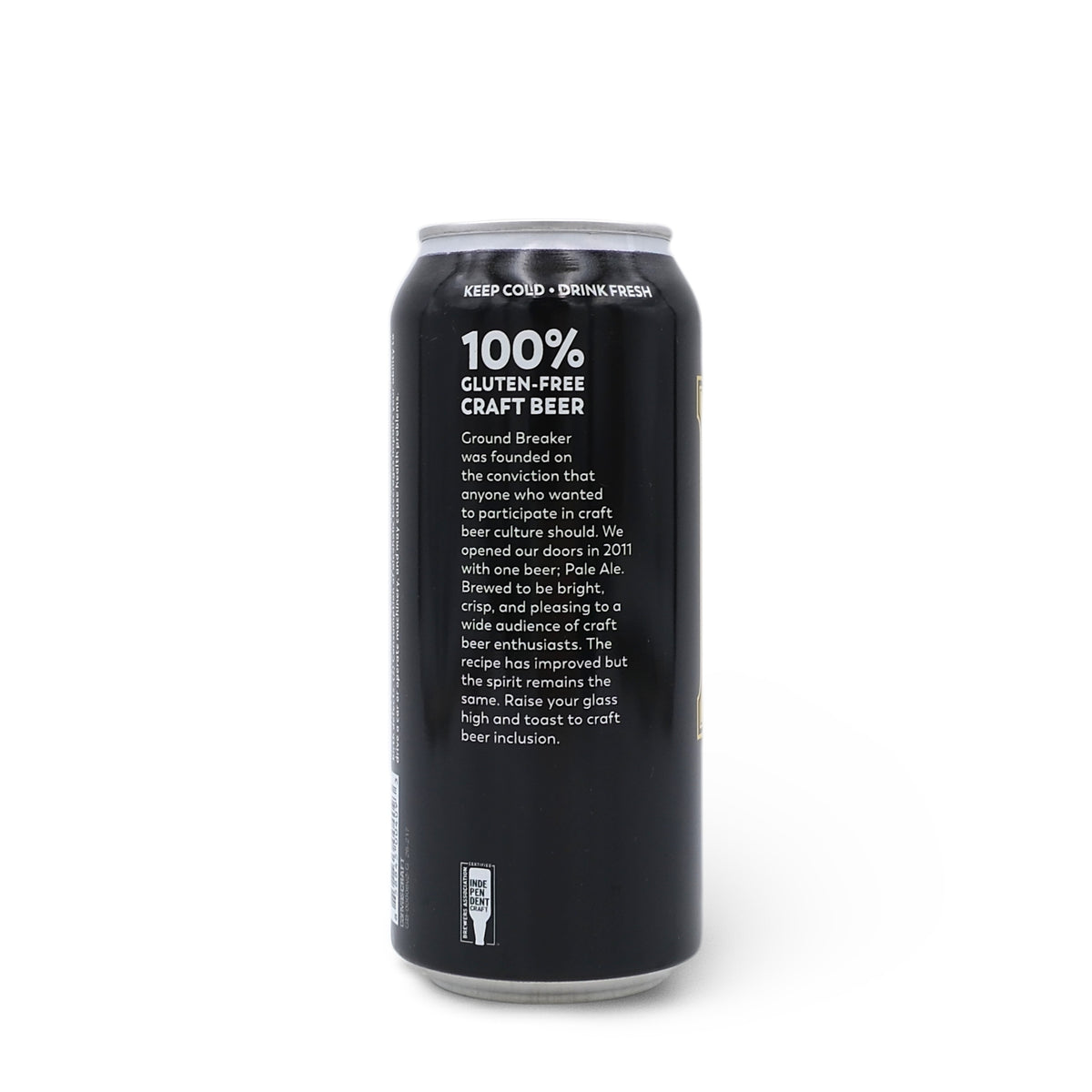 Ground Breaker Brewing Inclusion Can Gluten Free Pale Ale 16oz