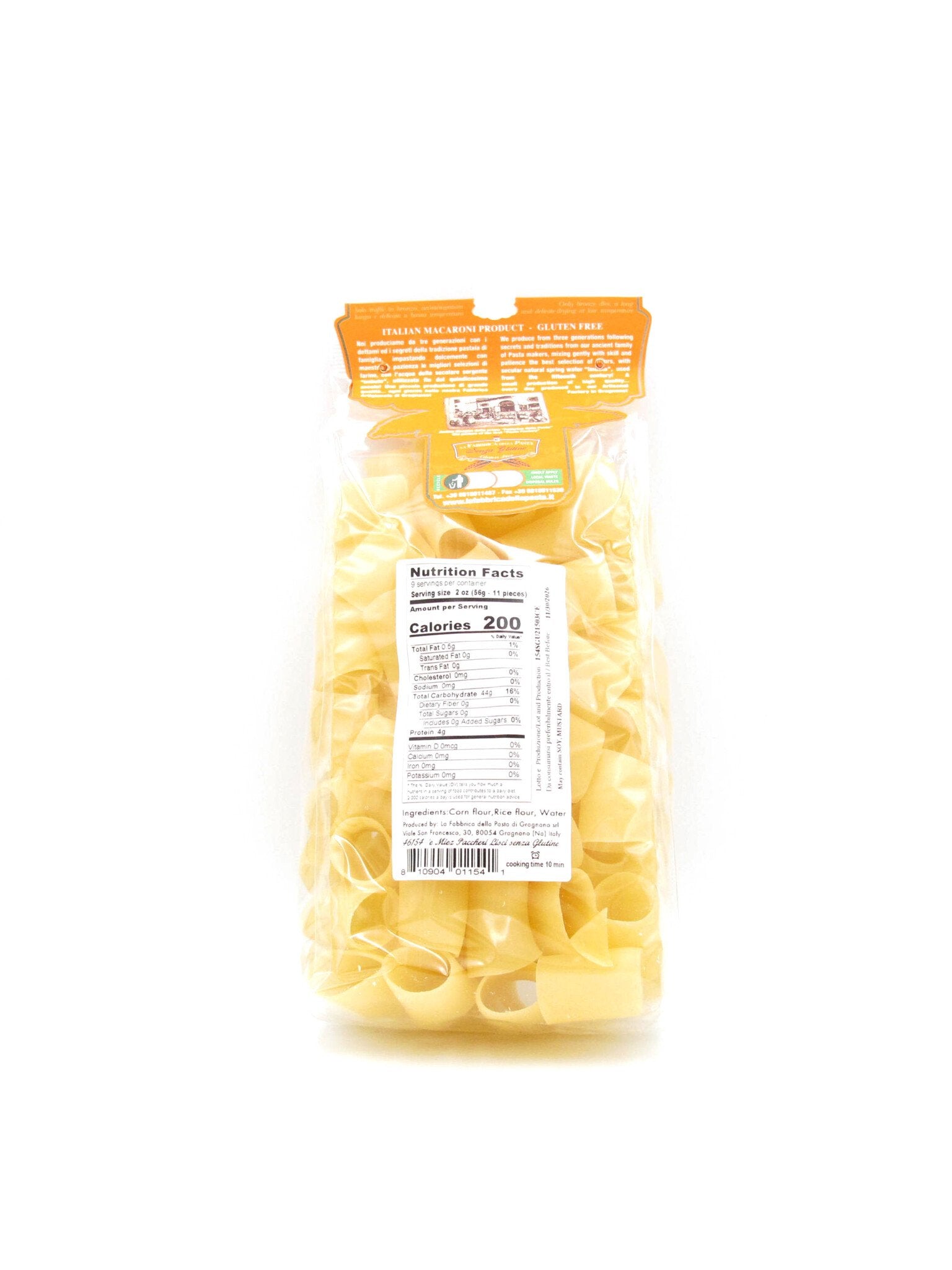 La Fabbrica Della Pasta - Gluten Free Paccheri