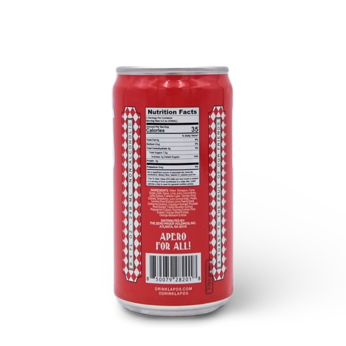 Lapo's Non-Alc Amaro & Cola 8.4oz