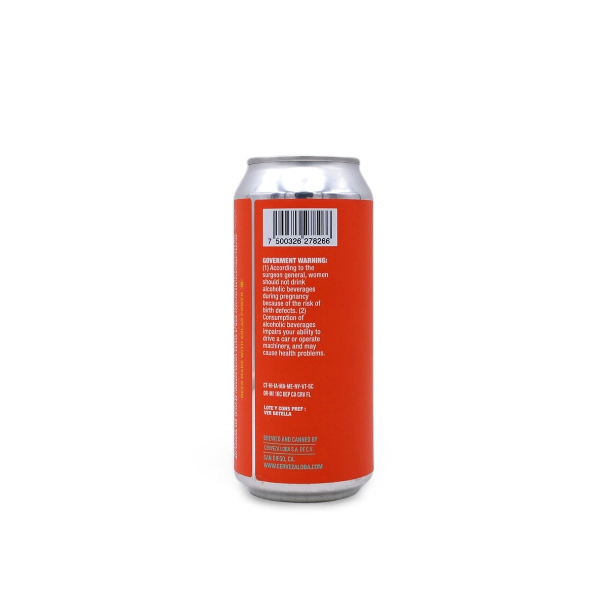 Loba Paradiso Guava Gose 16oz