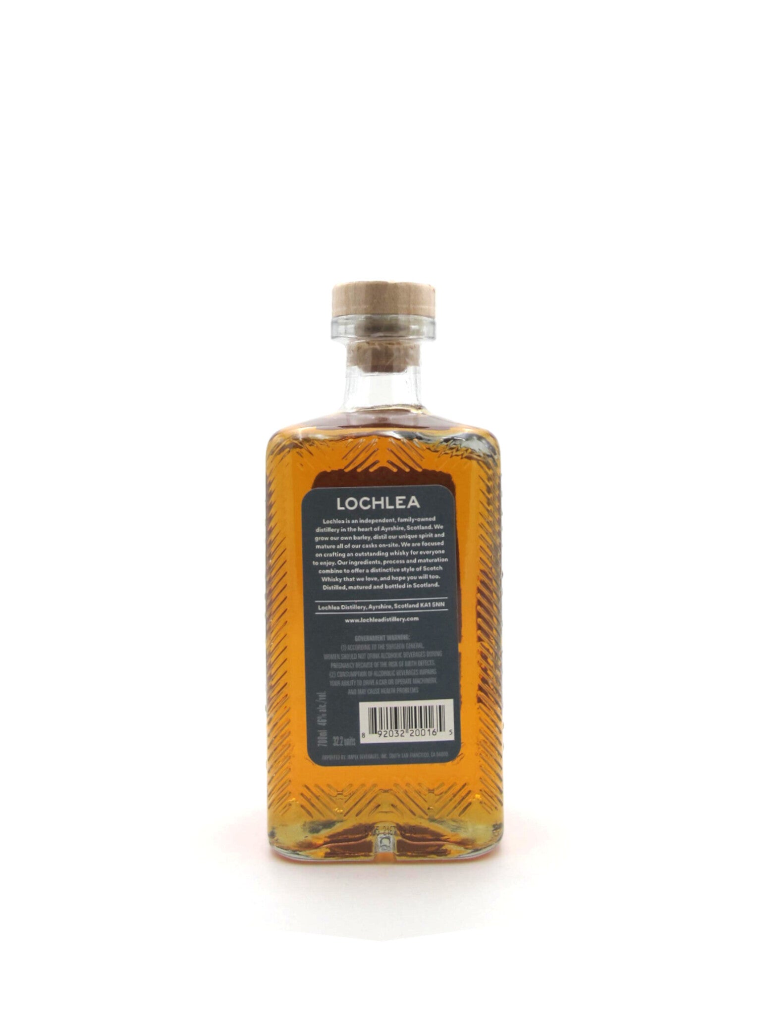 Lochlea Distillery, "Our Barley" Single Malt Scotch Whisky 750ml