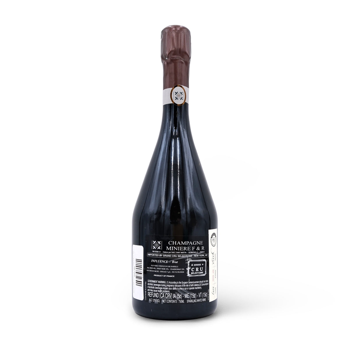 NV Minière F&R 'Influence' Champagne Brut 750mL