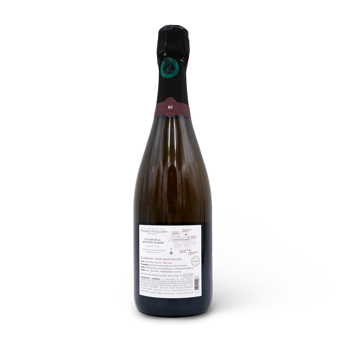 NV Champagne Pierre Paillard Buzy Grand Cru 'Les Parcelles' 750mL