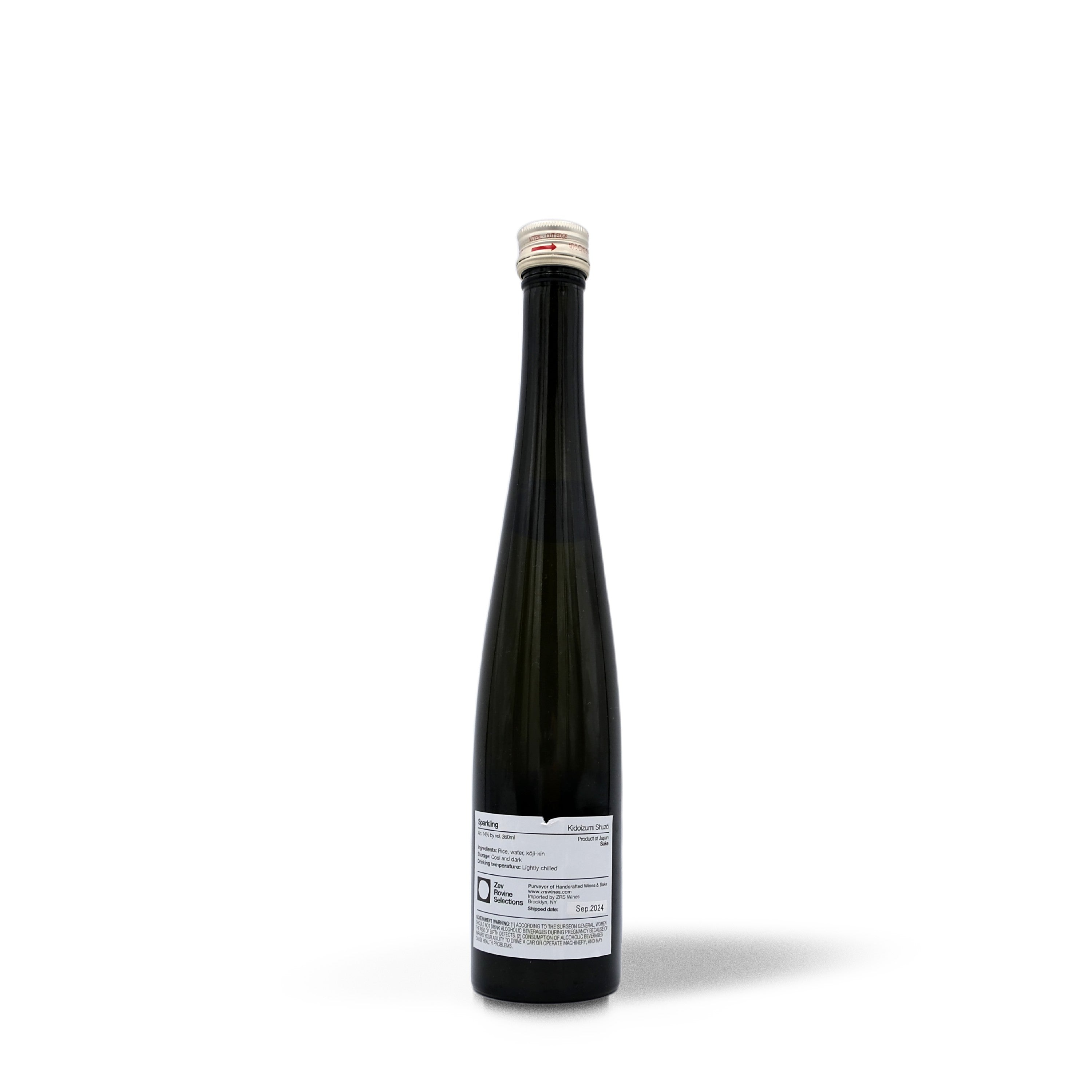 NV Kidoizumi Shuzō Sparkling Chiba Sake 720mL