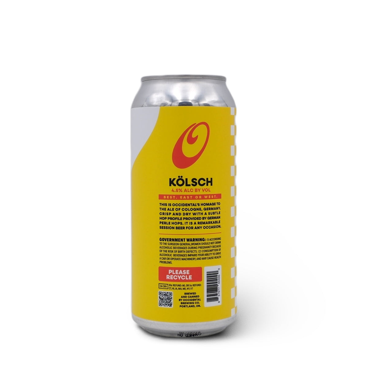 Occidental Kolsch 16oz