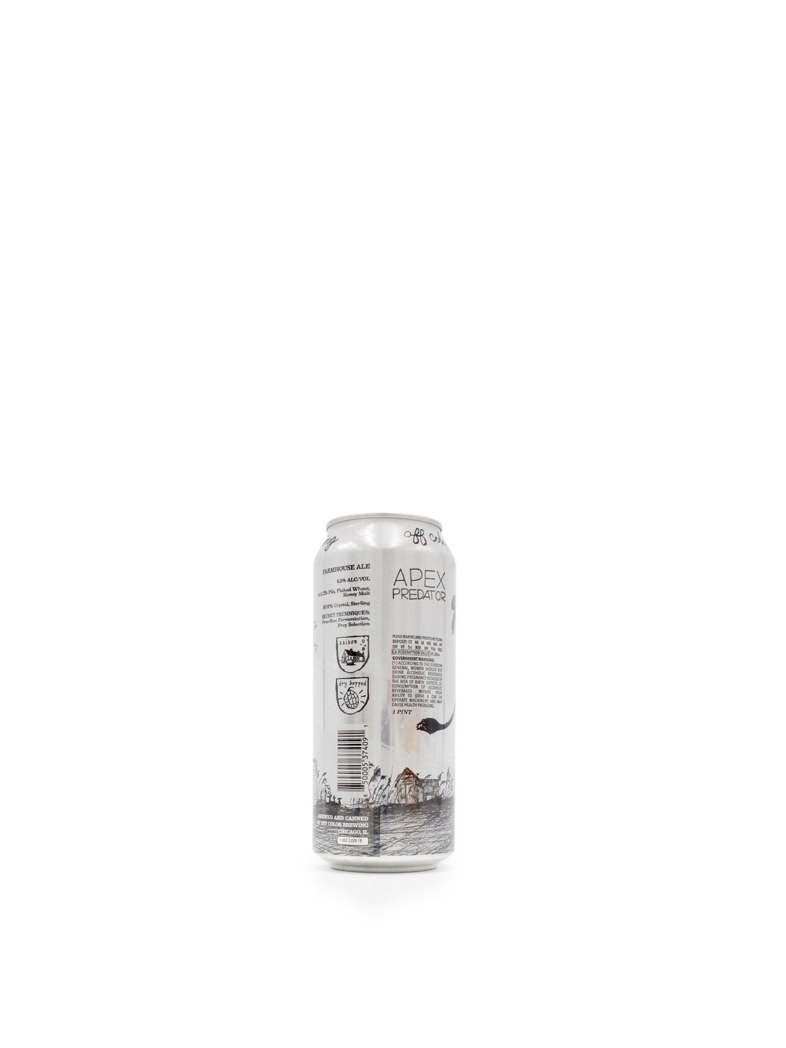 Off Color Brewing Apex Predator Saison 16oz
