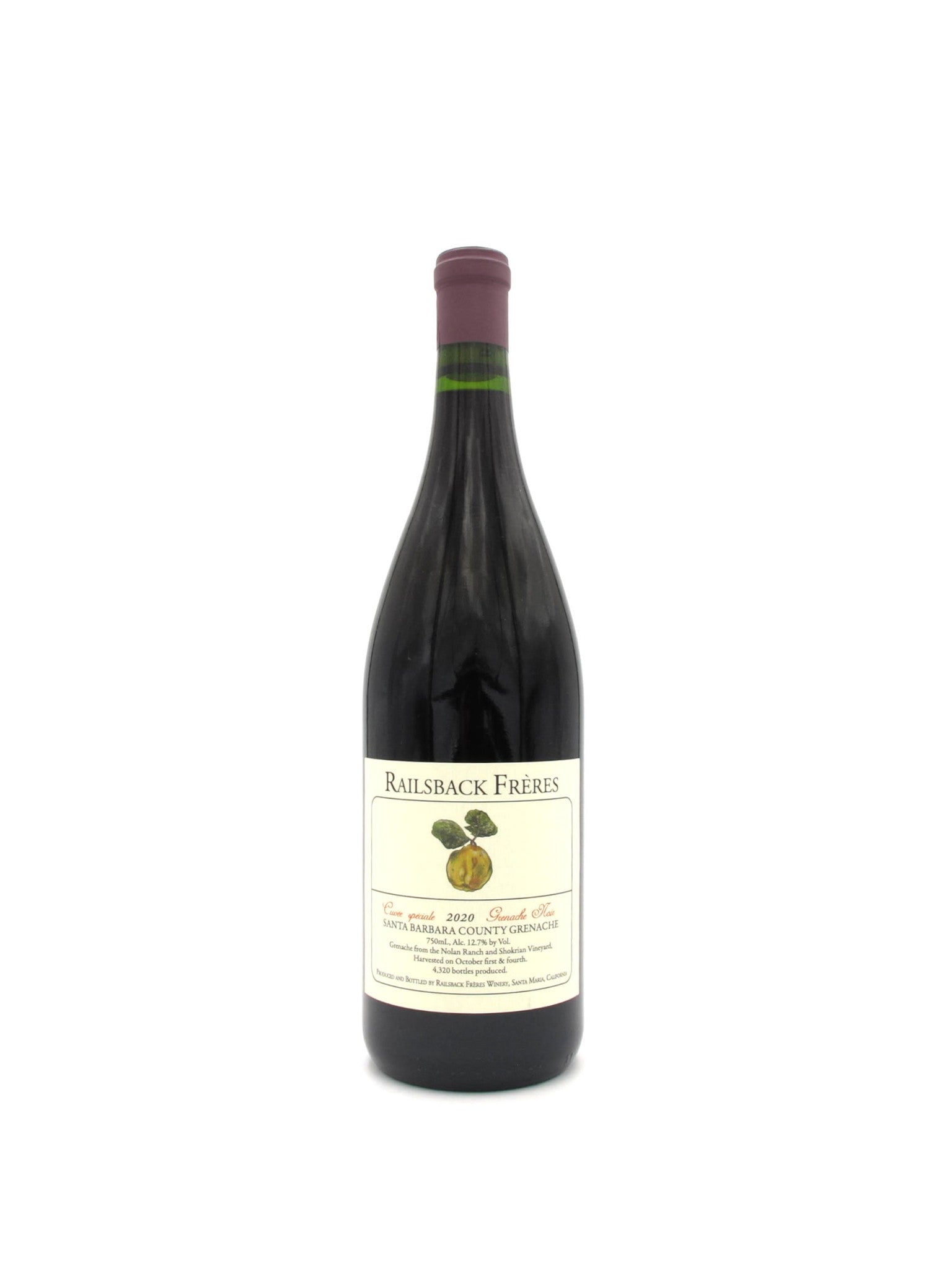 2020 Railsback Frères Grenache Noir 750ml