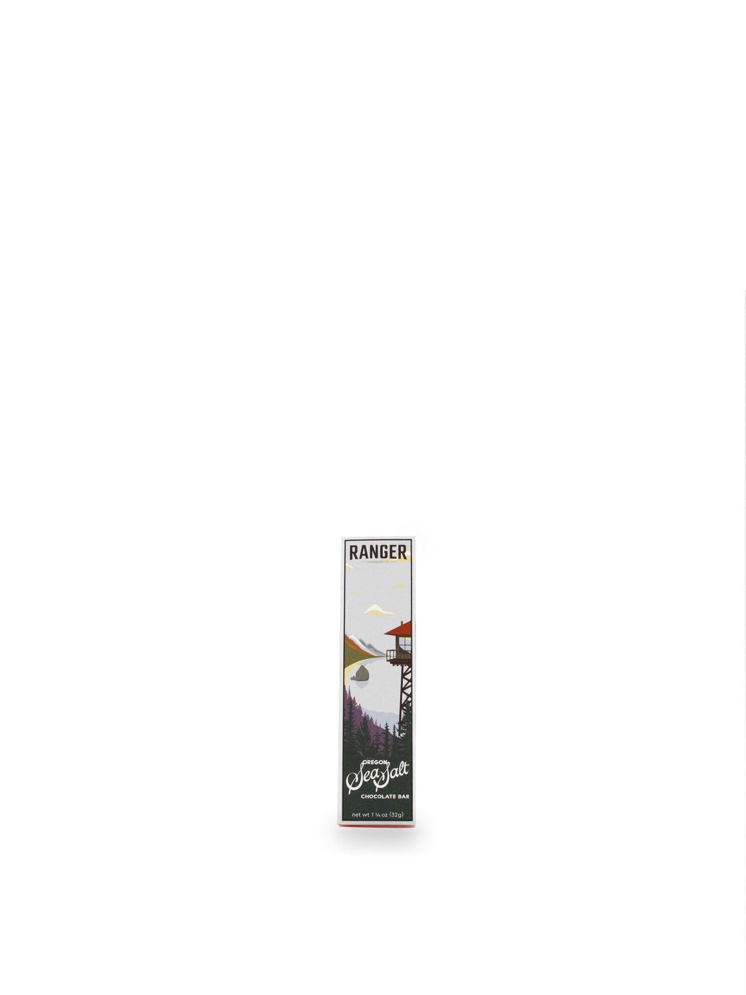 Ranger Oregon Sea Salt 75% Chocolate Bar 1.25oz