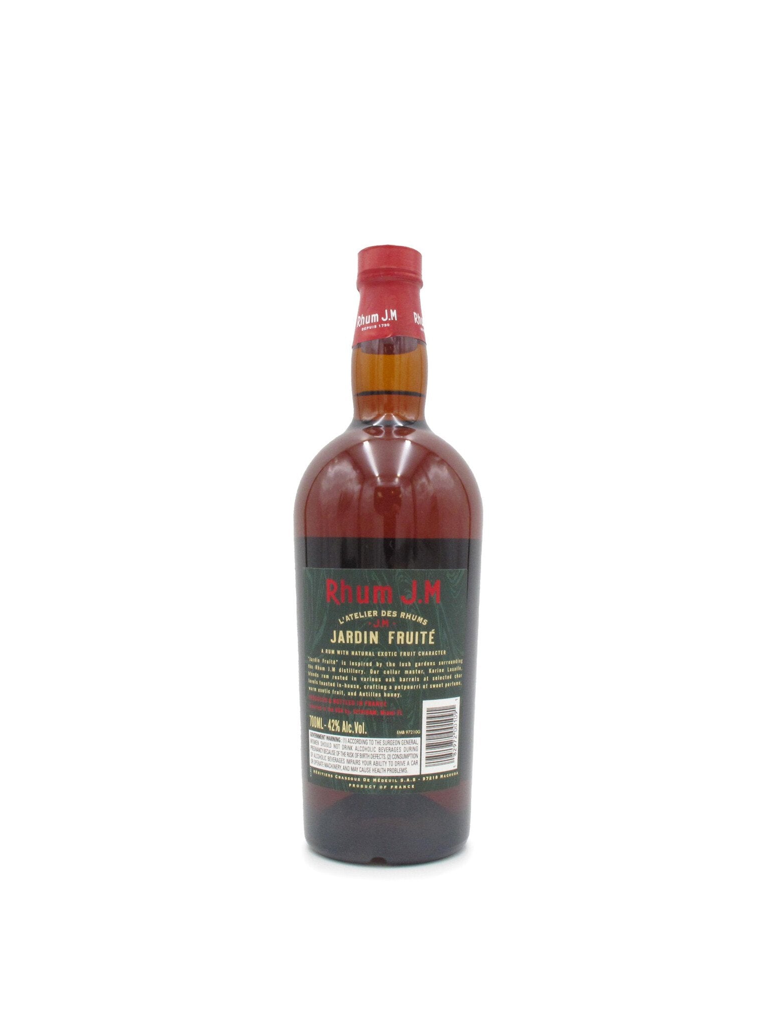 Rhum JM Jardin Fruite Agricole Rhum 700ml