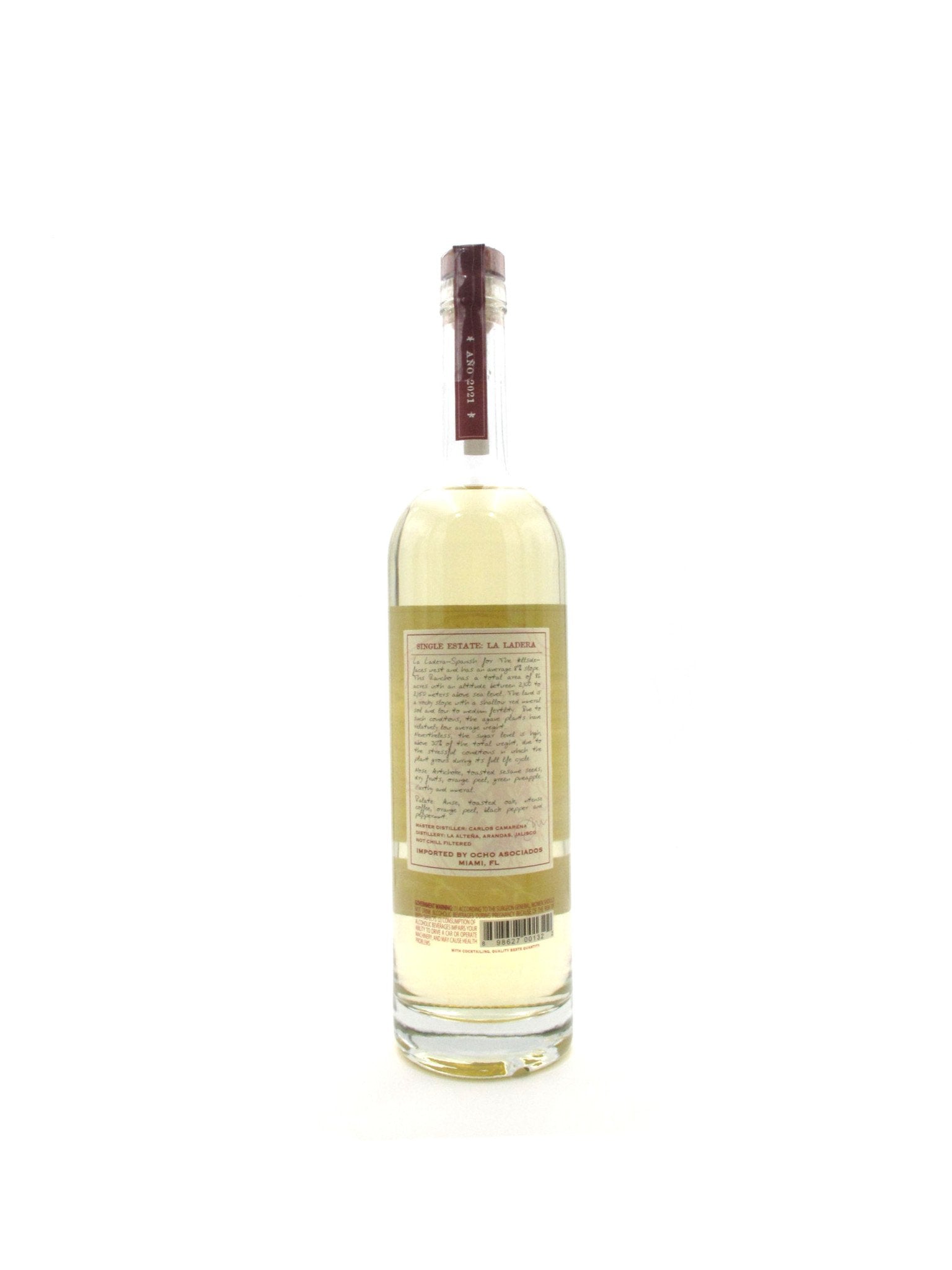 Tequila Ocho Añejo 750mL