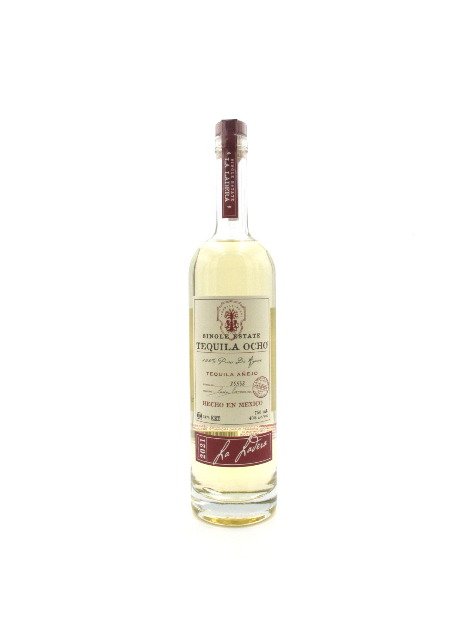Tequila Ocho Añejo 750mL