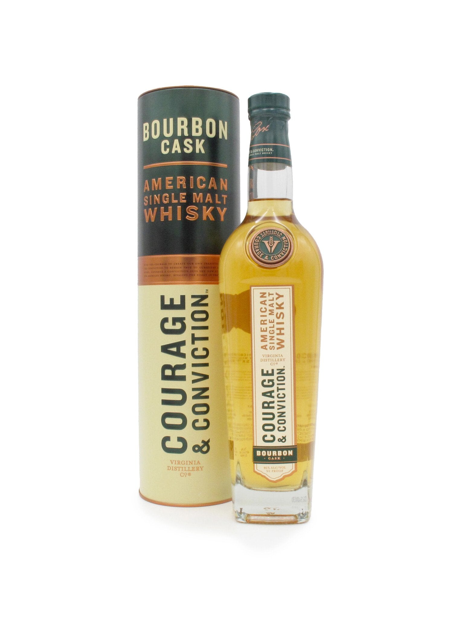 Virginia Distilling Courage & Conviction Bourbon Cask Single Malt 750mL
