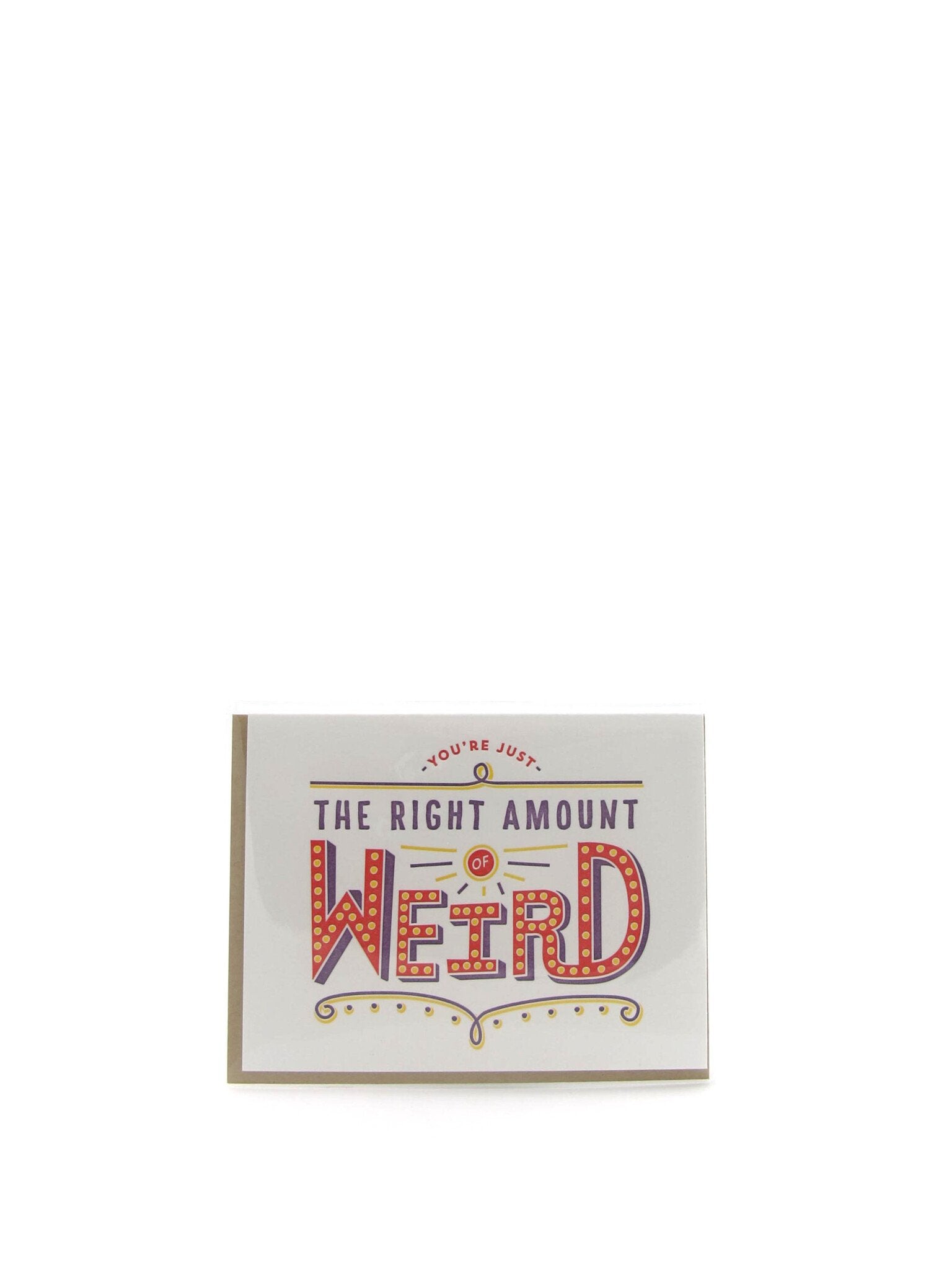 Weird Elum Greeting Card